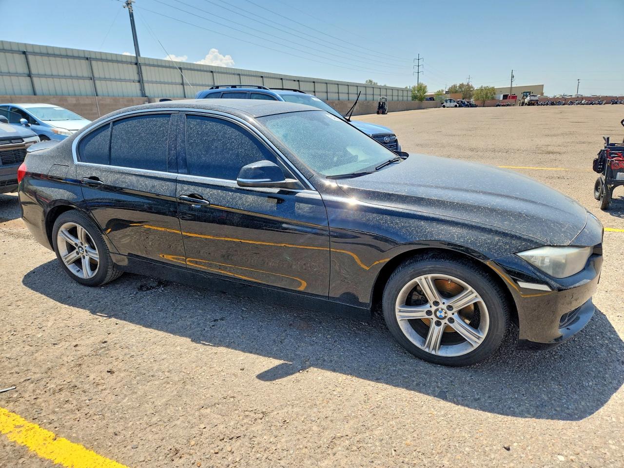2015 Bmw 328 I Black vin: WBA3A5C58FF607331