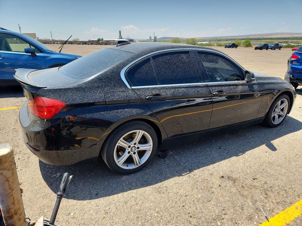 2015 Bmw 328 I Black vin: WBA3A5C58FF607331