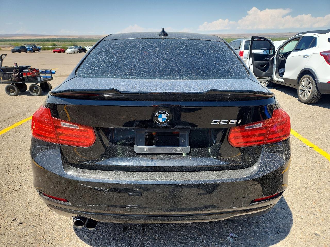 2015 Bmw 328 I Black vin: WBA3A5C58FF607331
