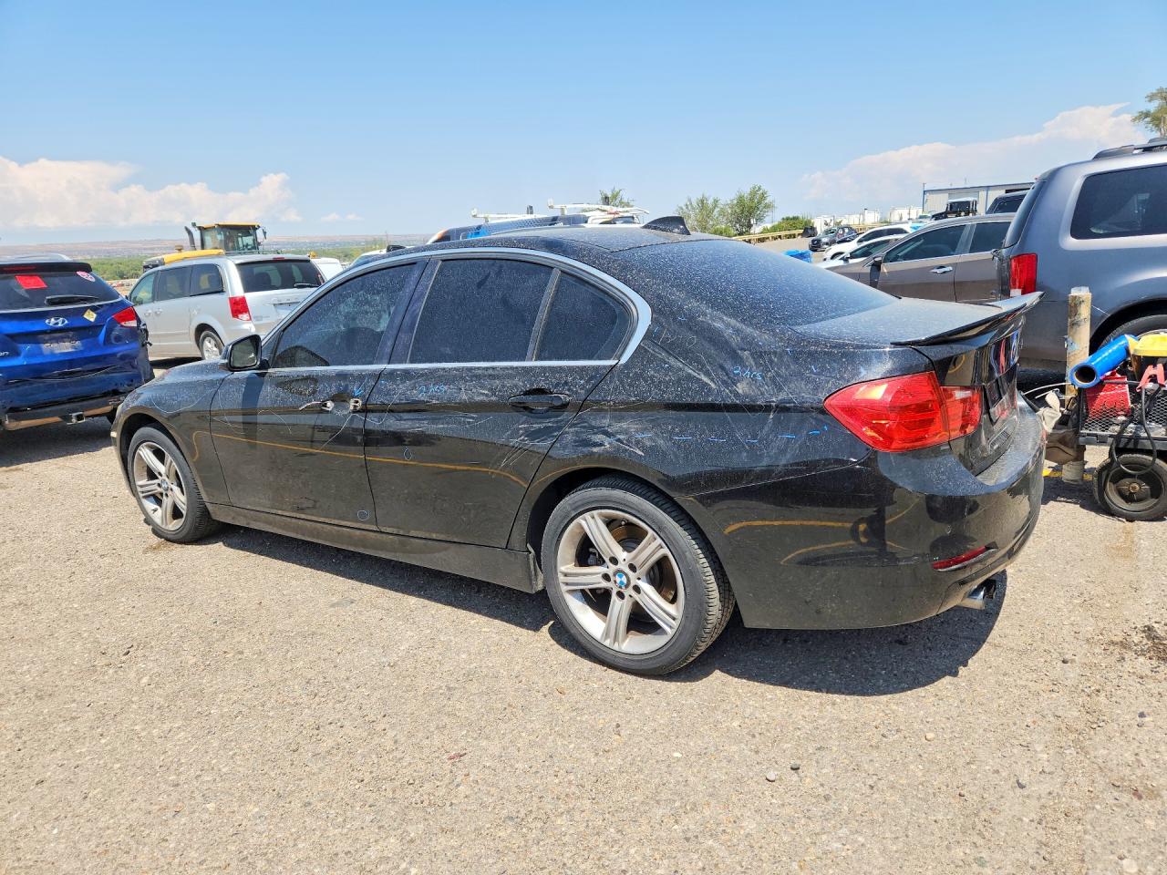 2015 Bmw 328 I Black vin: WBA3A5C58FF607331