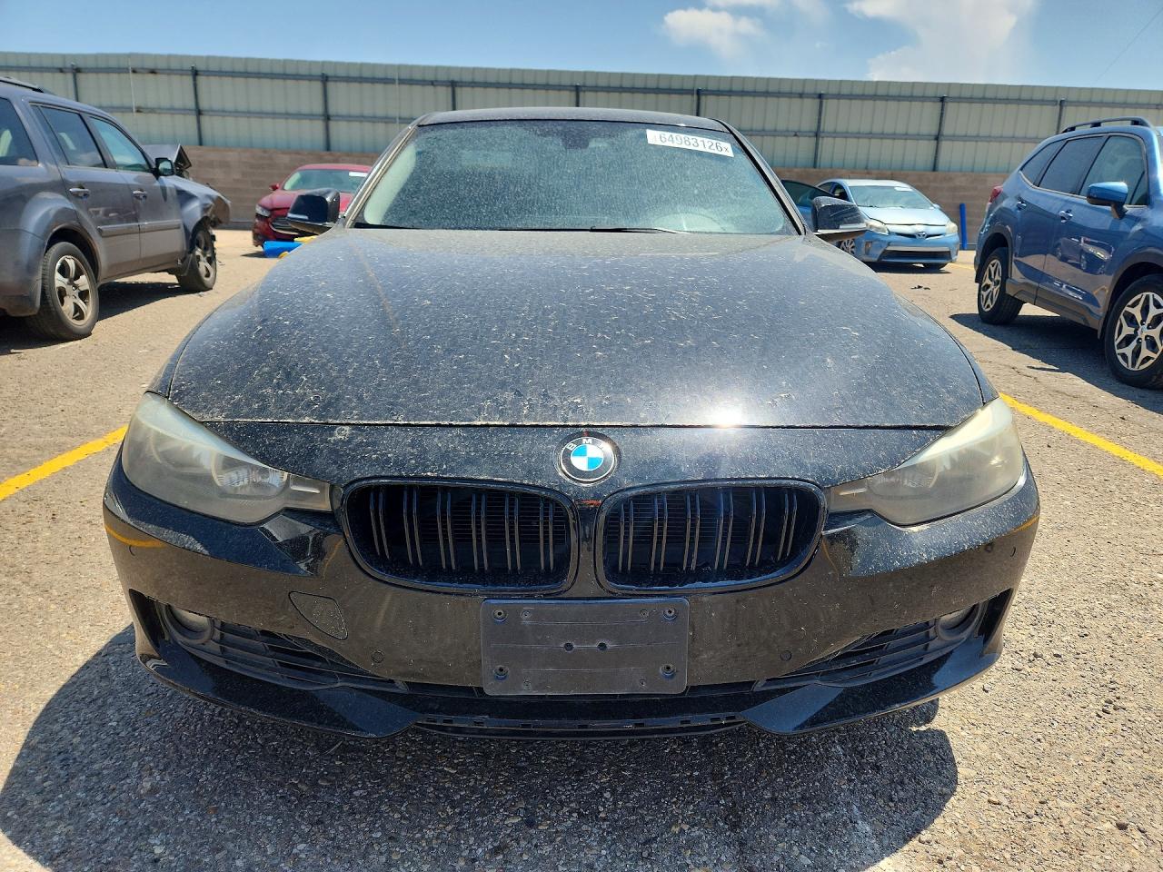 2015 Bmw 328 I Black vin: WBA3A5C58FF607331
