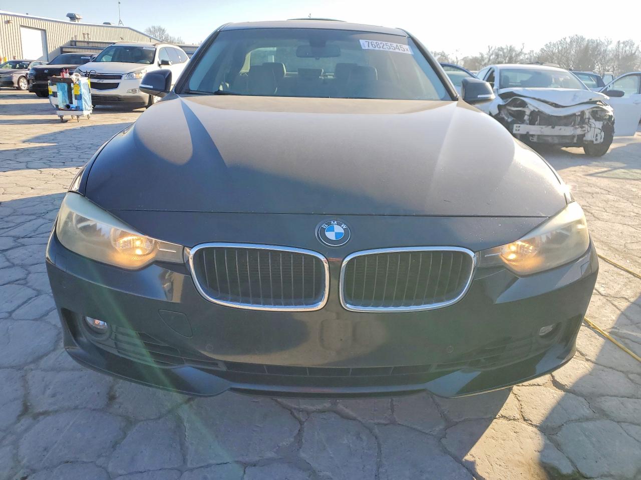 2015 Bmw 328 I Black vin: WBA3A5C58FF608950
