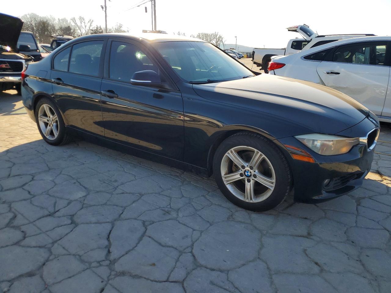 2015 Bmw 328 I Black vin: WBA3A5C58FF608950