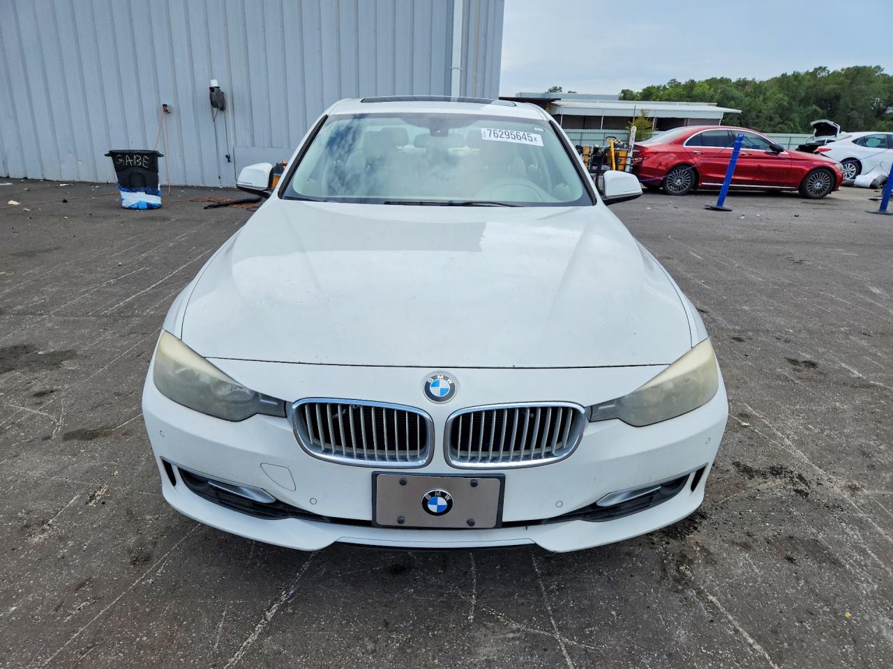2012 Bmw 328 I White vin: WBA3A5C59CF341457