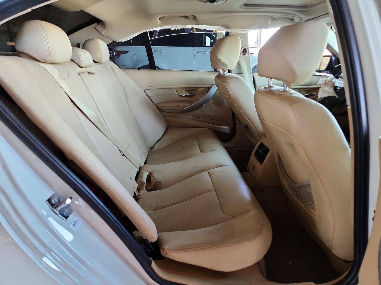 2012 Bmw 328 I White vin: WBA3A5C59CF343385