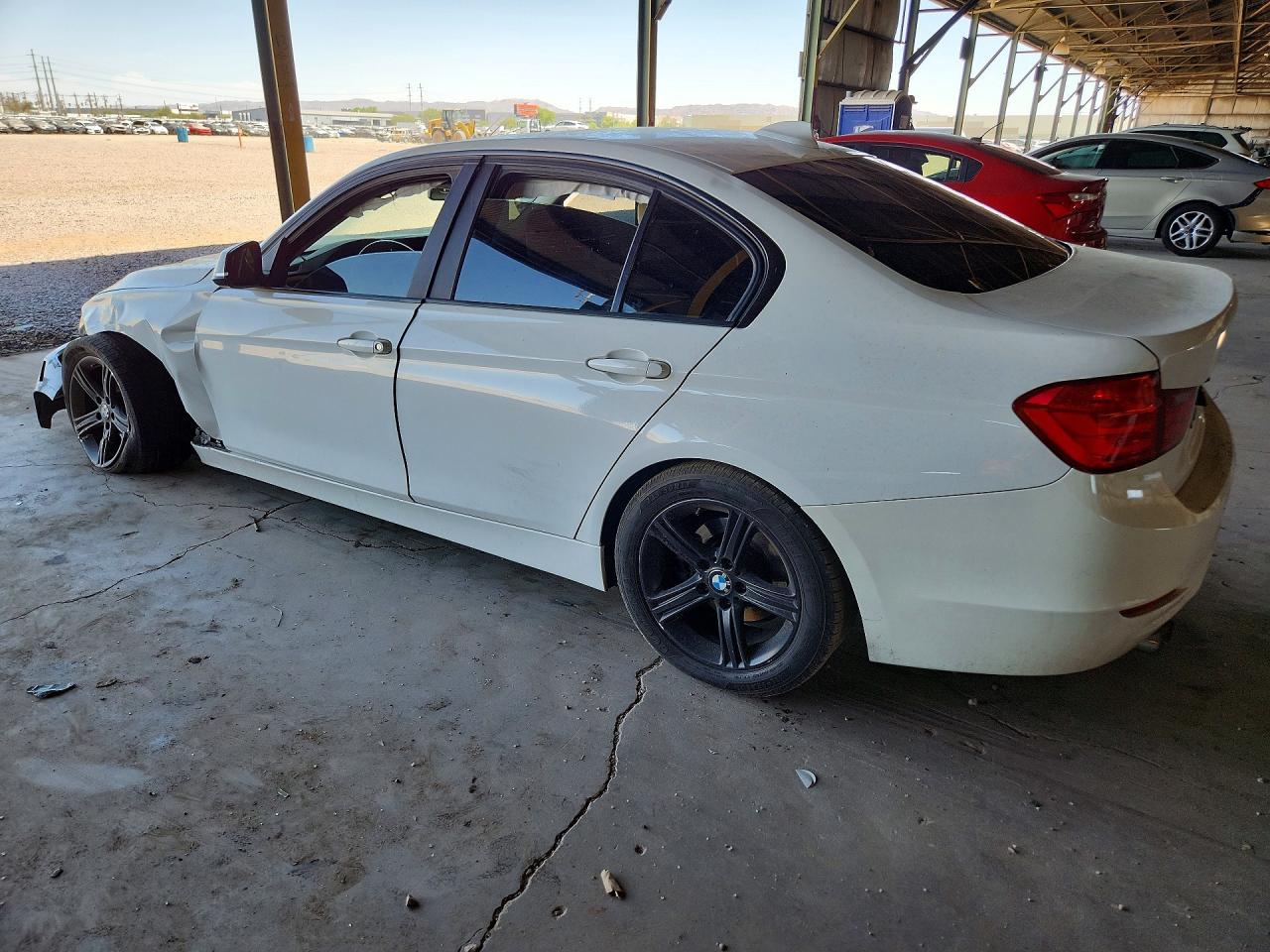2012 Bmw 328 I White vin: WBA3A5C59CF343385