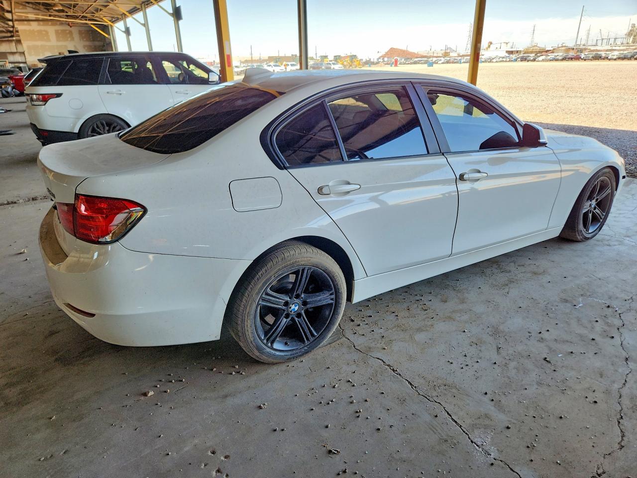 2012 Bmw 328 I White vin: WBA3A5C59CF343385