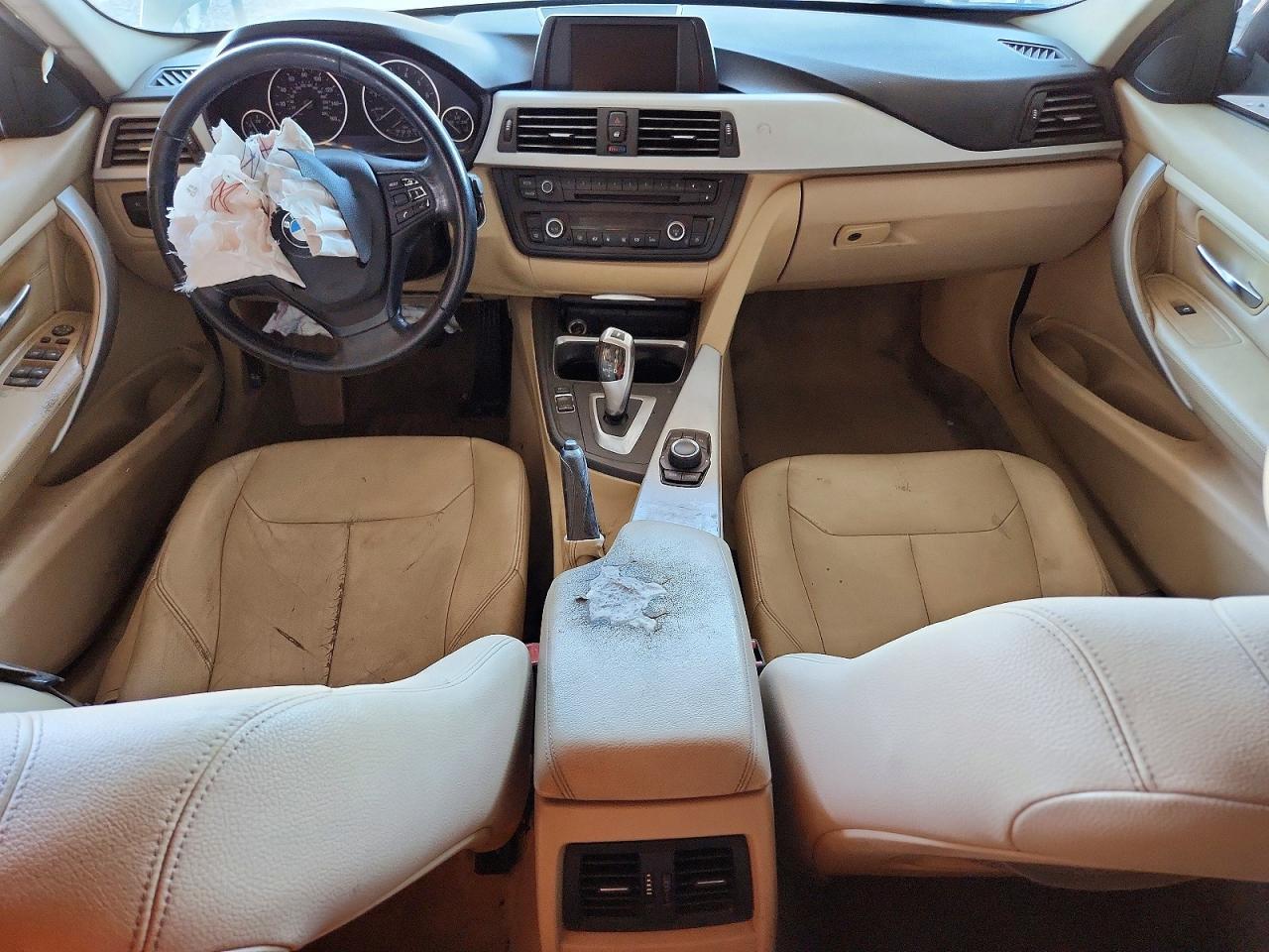 2012 Bmw 328 I White vin: WBA3A5C59CF343385
