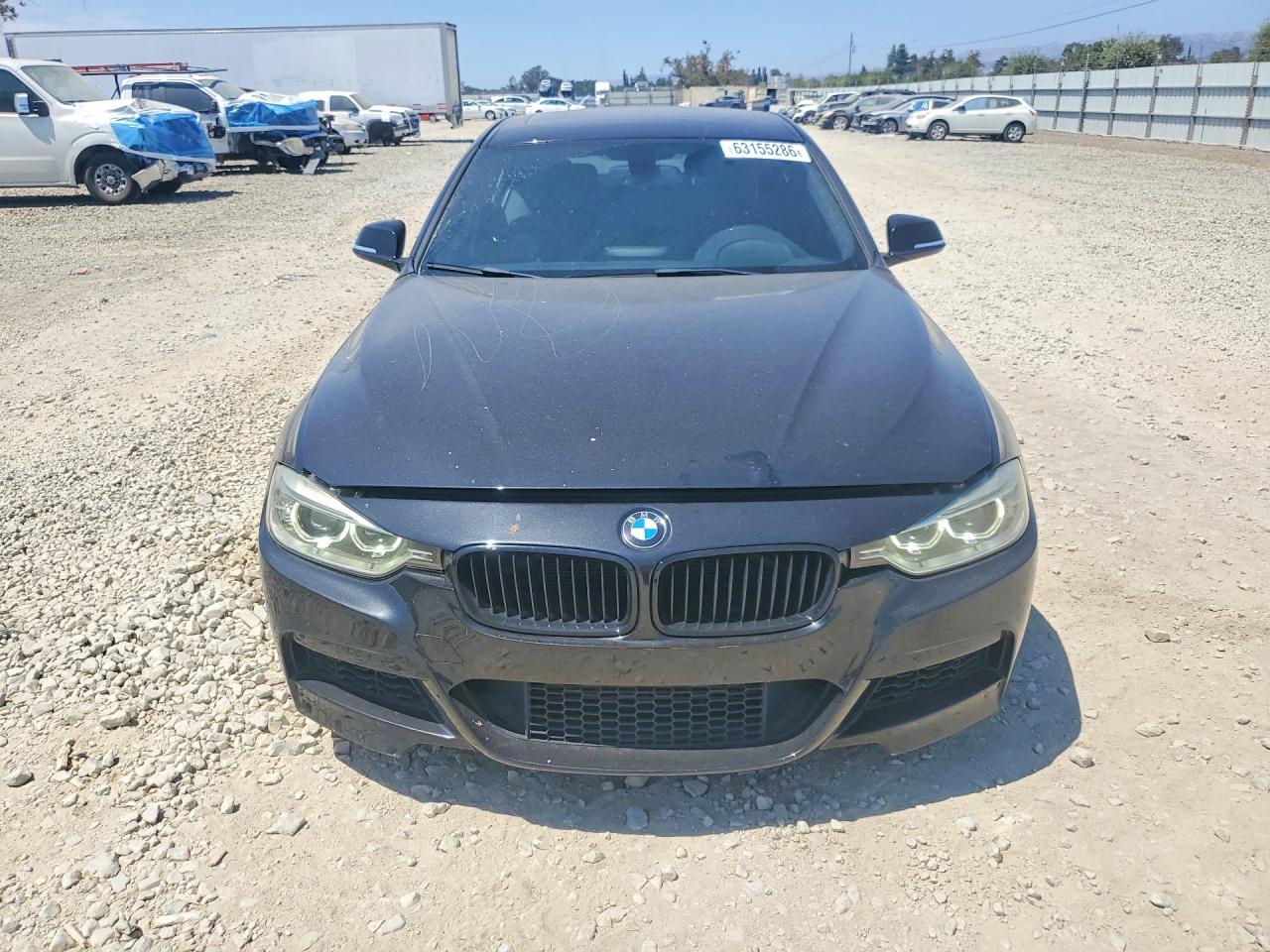 2013 Bmw 328 I Черный vin: WBA3A5C59DF351665