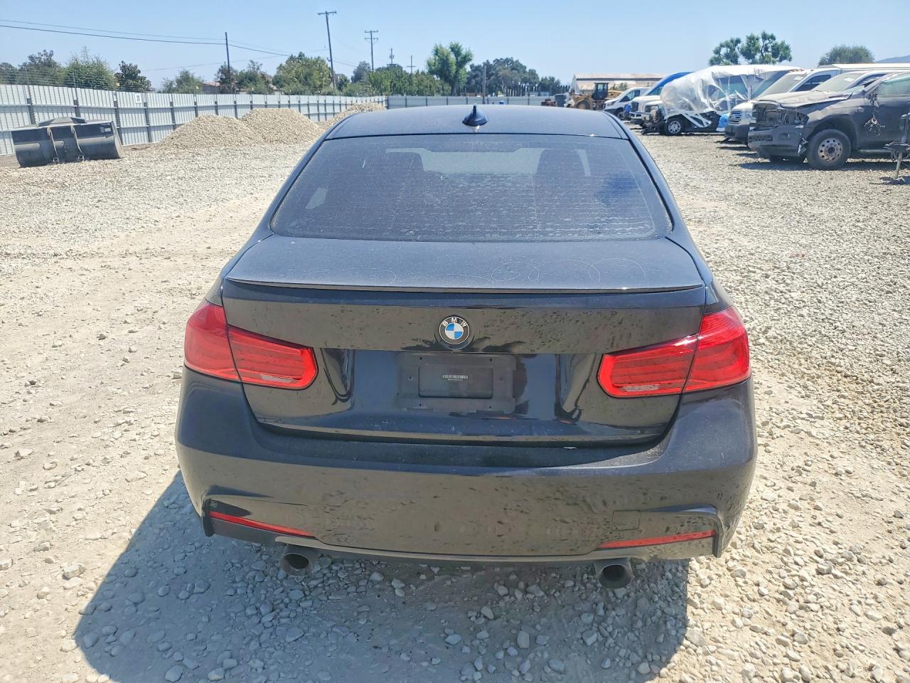 2013 Bmw 328 I Черный vin: WBA3A5C59DF351665
