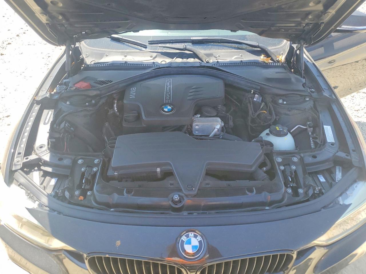 2013 Bmw 328 I Черный vin: WBA3A5C59DF351665