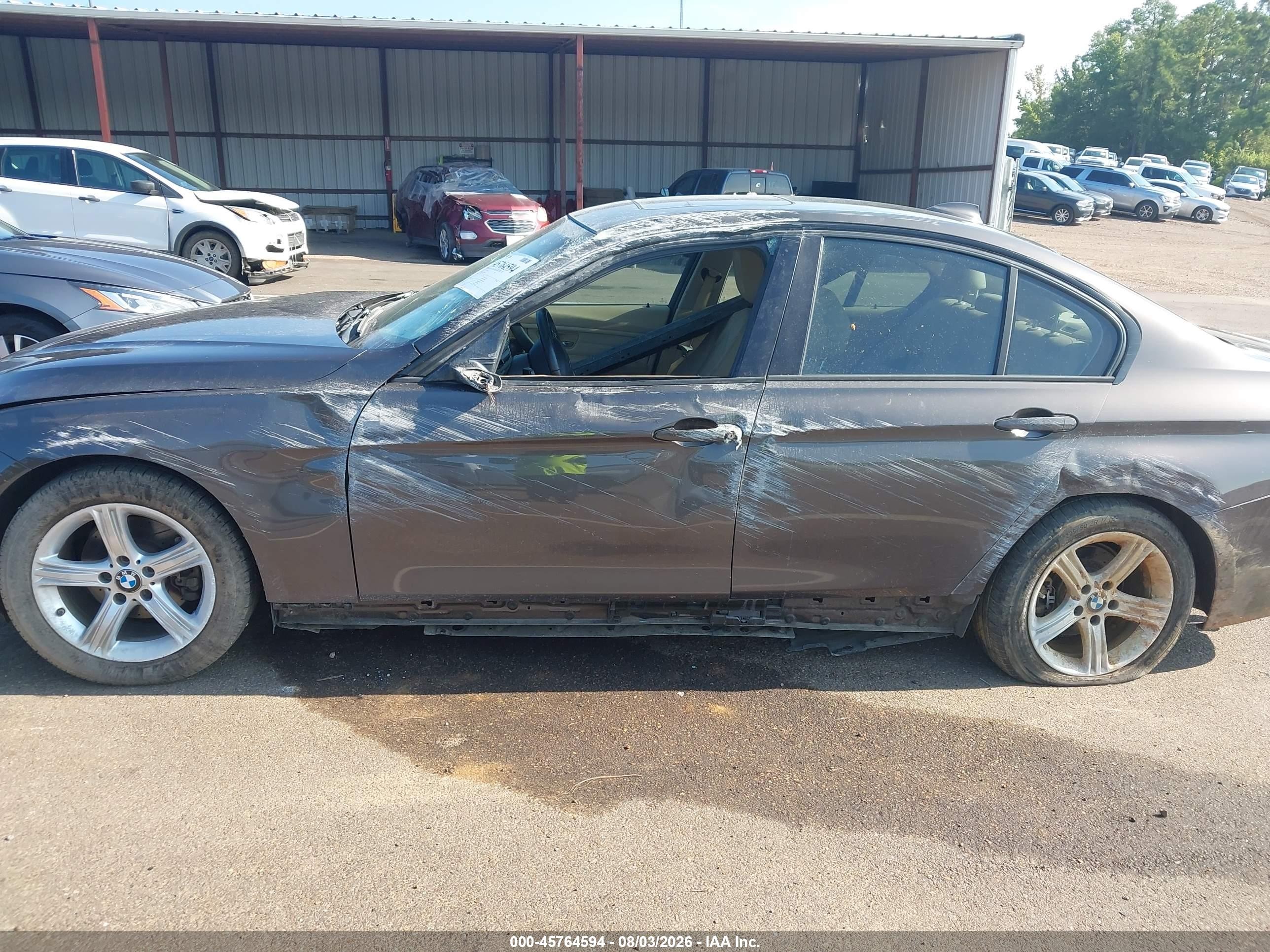 2013 Bmw 328i   Gray vin: WBA3A5C59DF356235