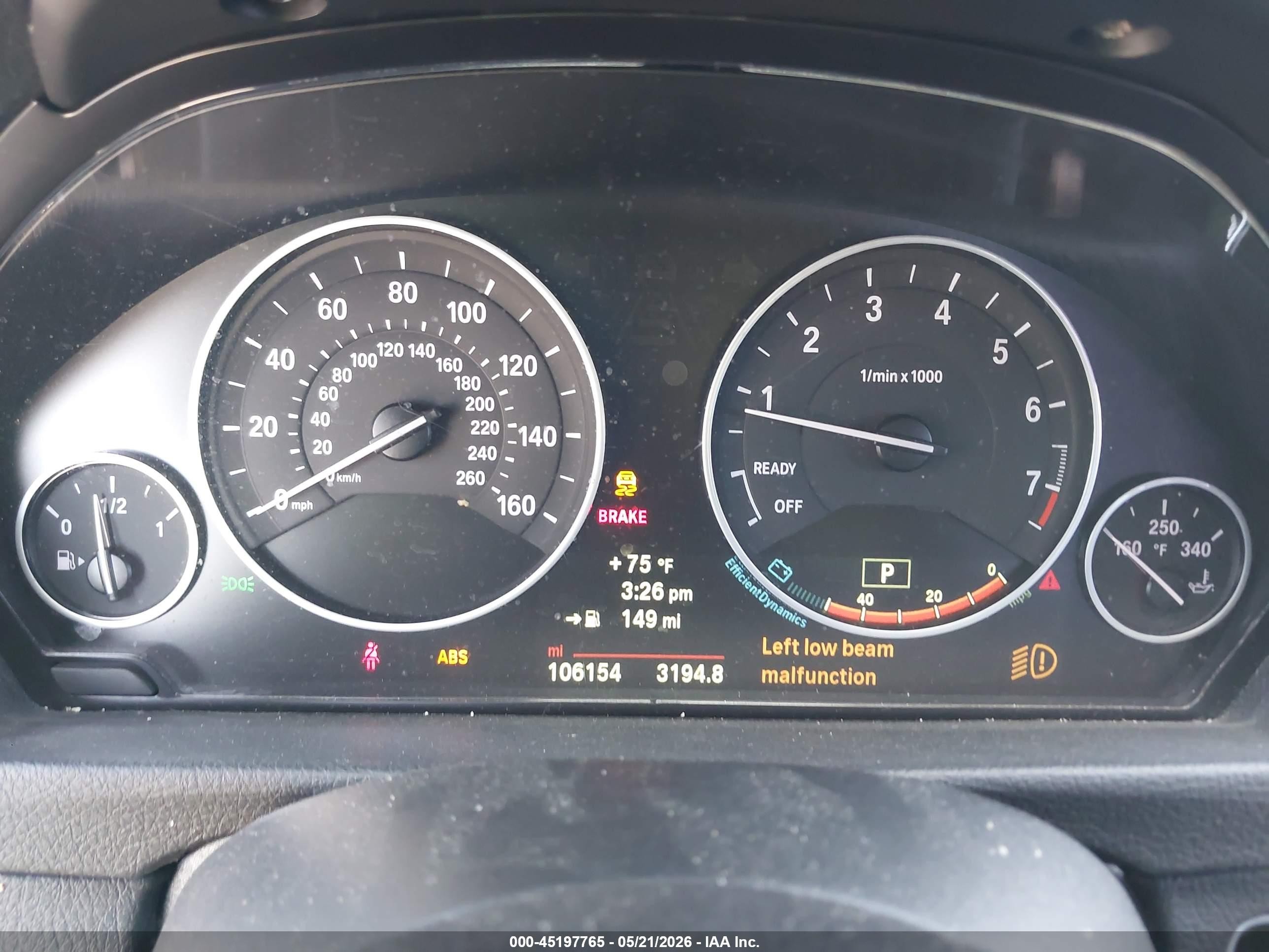 2014 Bmw 328i Black vin: WBA3A5C59EJ465163