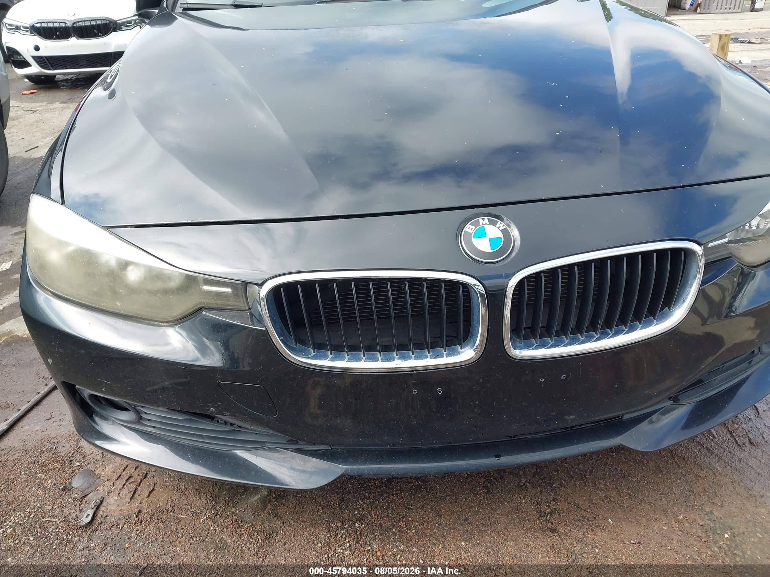 2015 Bmw 328i   Black vin: WBA3A5C59FF609427