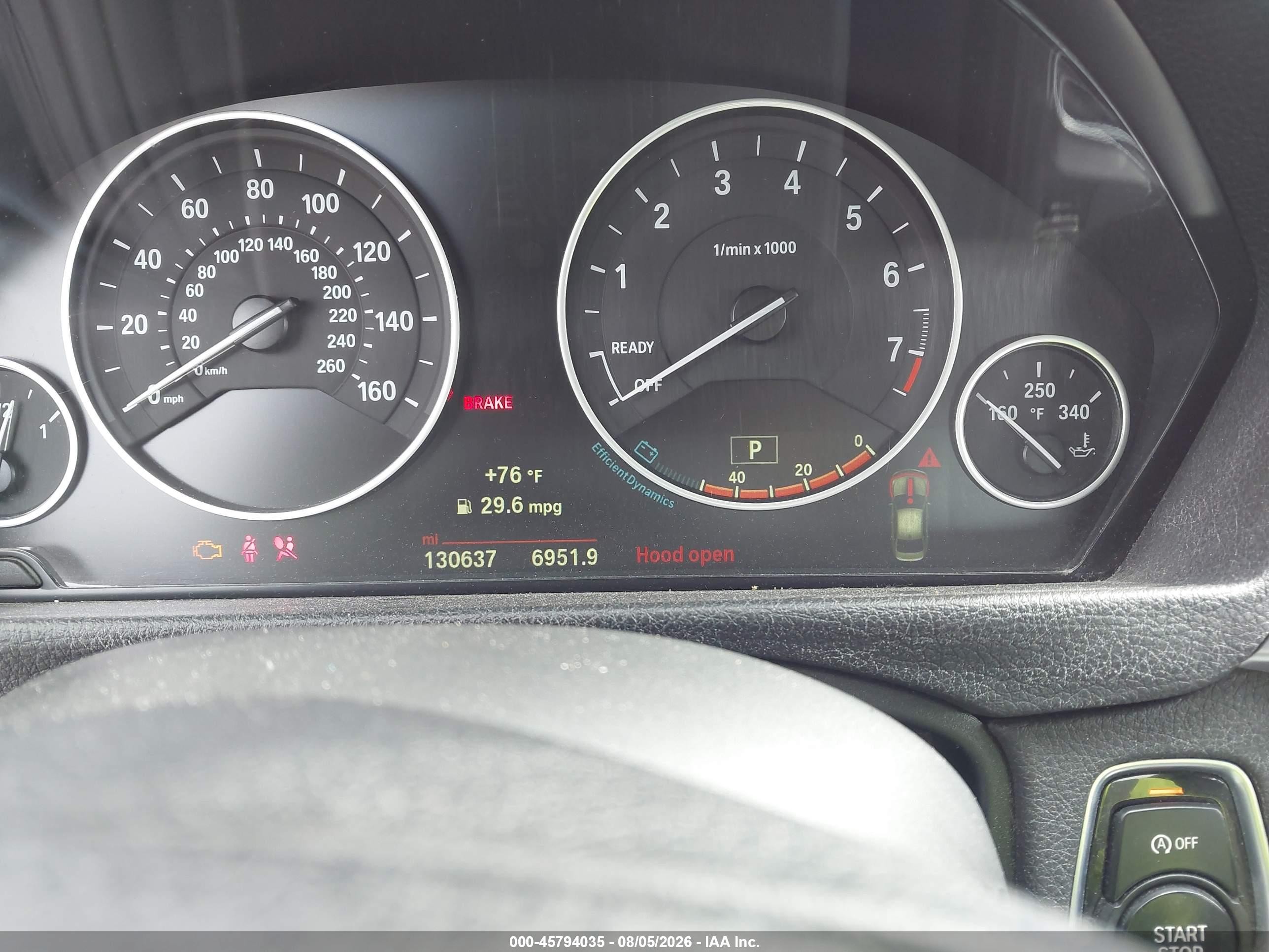2015 Bmw 328i   Black vin: WBA3A5C59FF609427