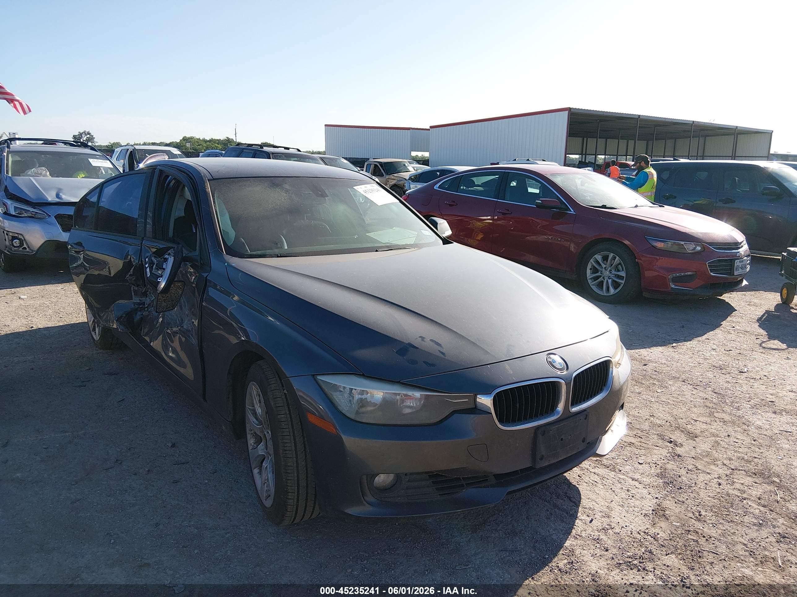 2015 Bmw 328i   Gray vin: WBA3A5C59FF610402