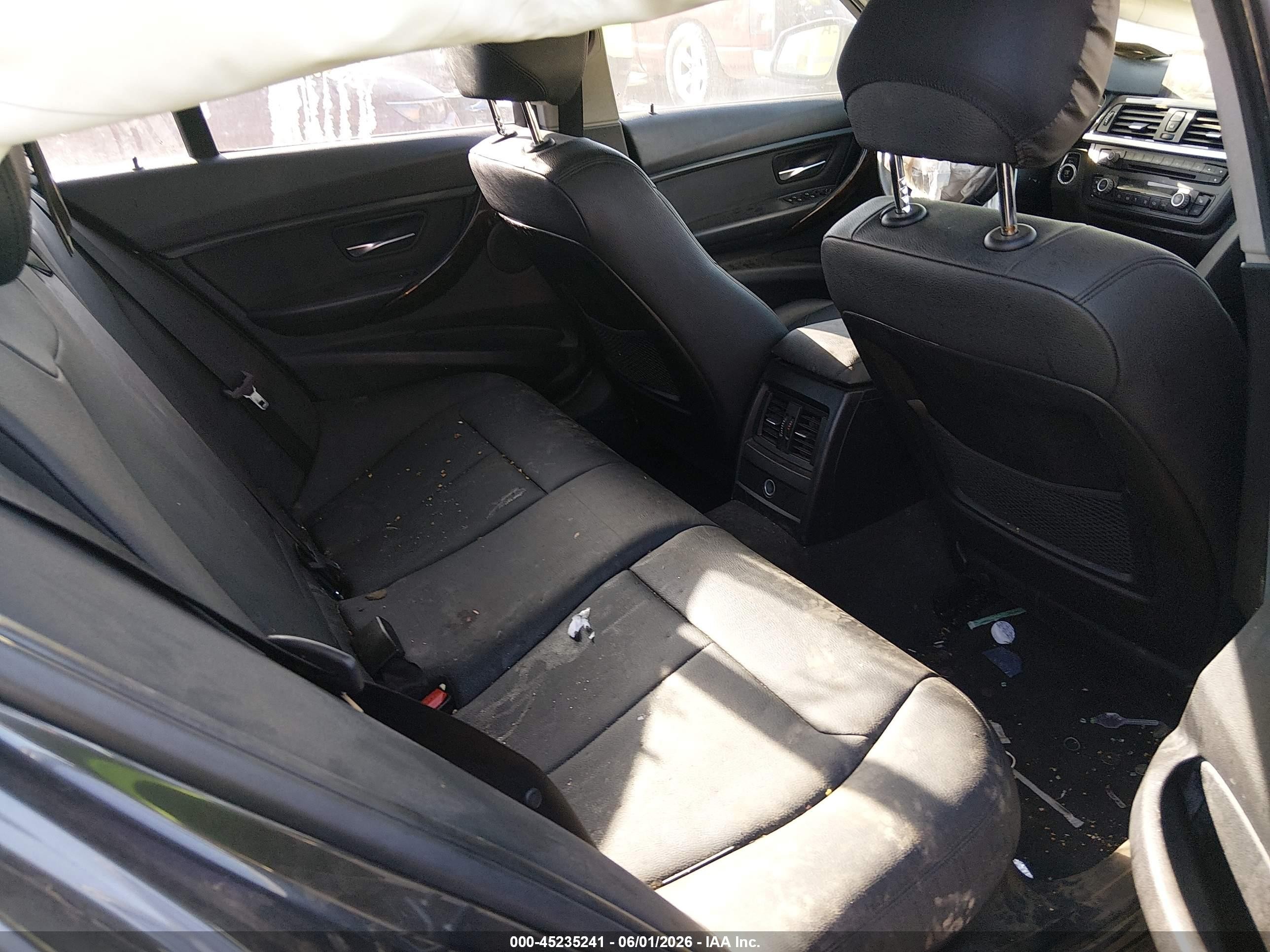 2015 Bmw 328i   Gray vin: WBA3A5C59FF610402