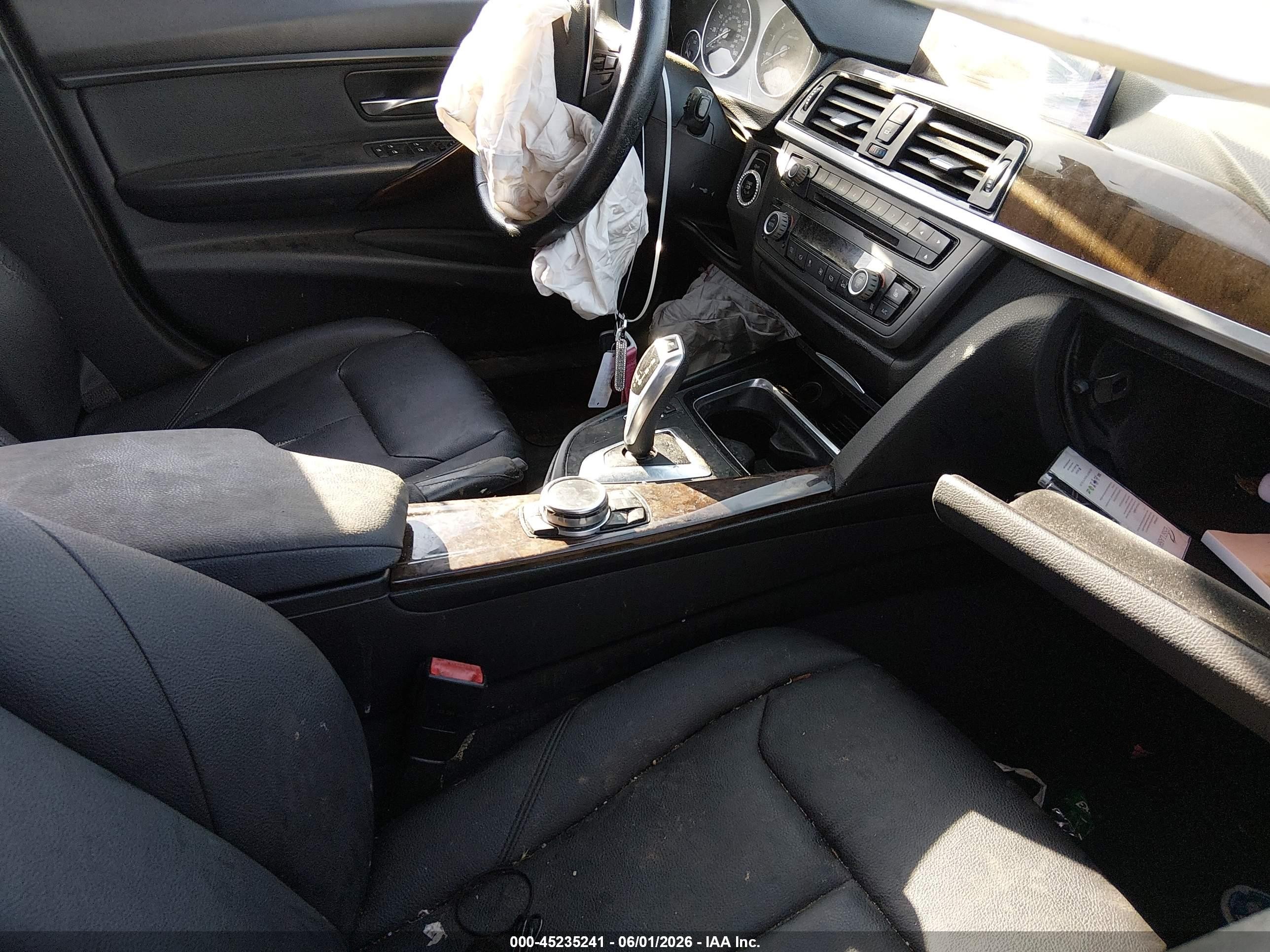 2015 Bmw 328i   Gray vin: WBA3A5C59FF610402