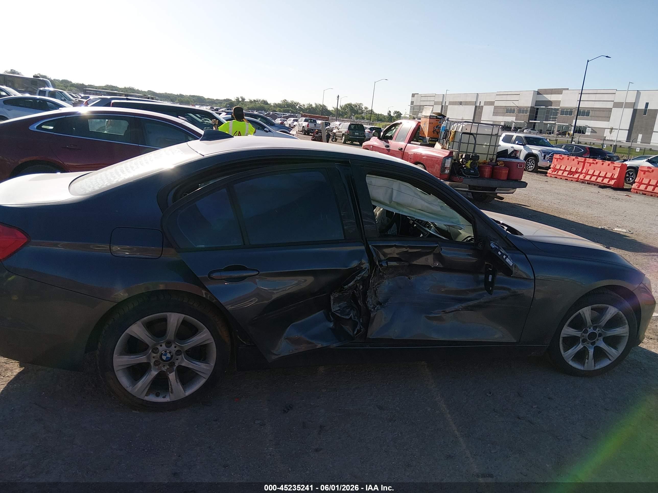 2015 Bmw 328i   Gray vin: WBA3A5C59FF610402