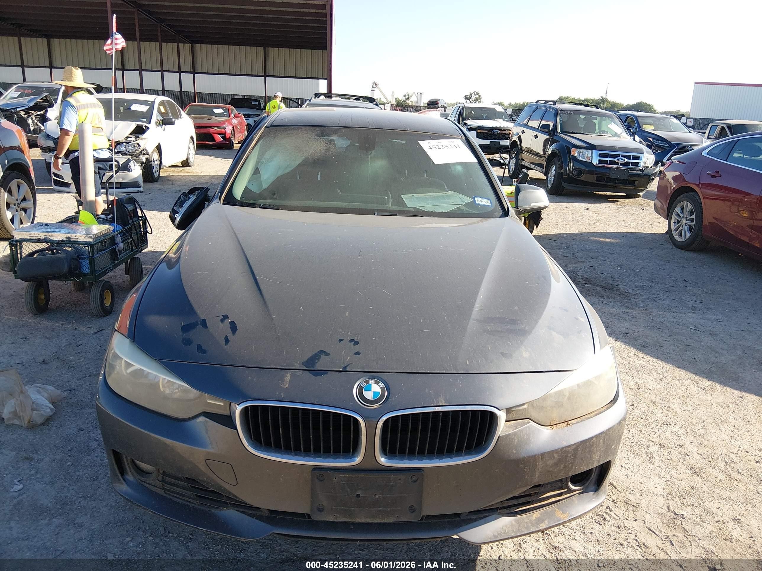 2015 Bmw 328i   Gray vin: WBA3A5C59FF610402