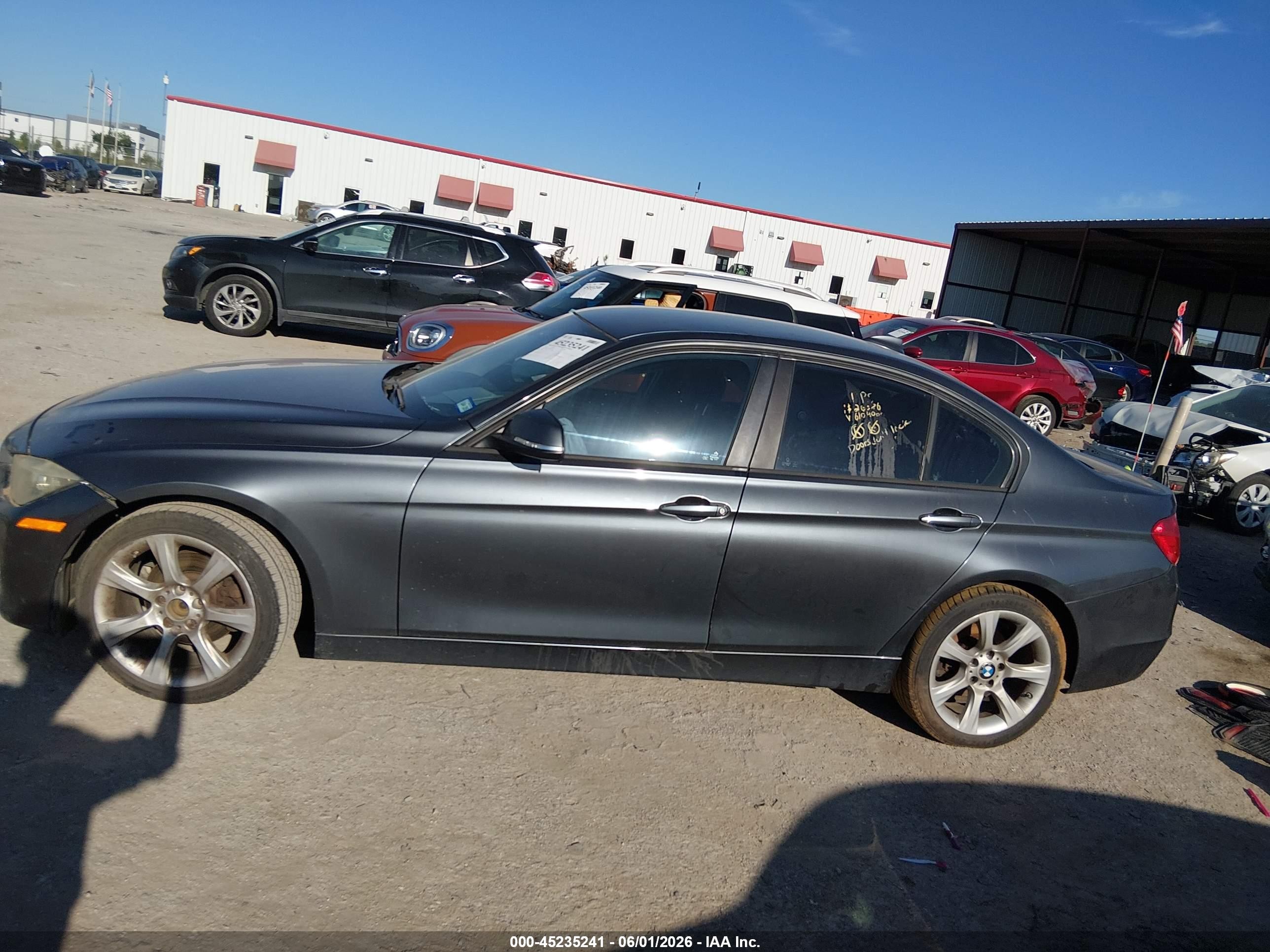 2015 Bmw 328i   Gray vin: WBA3A5C59FF610402