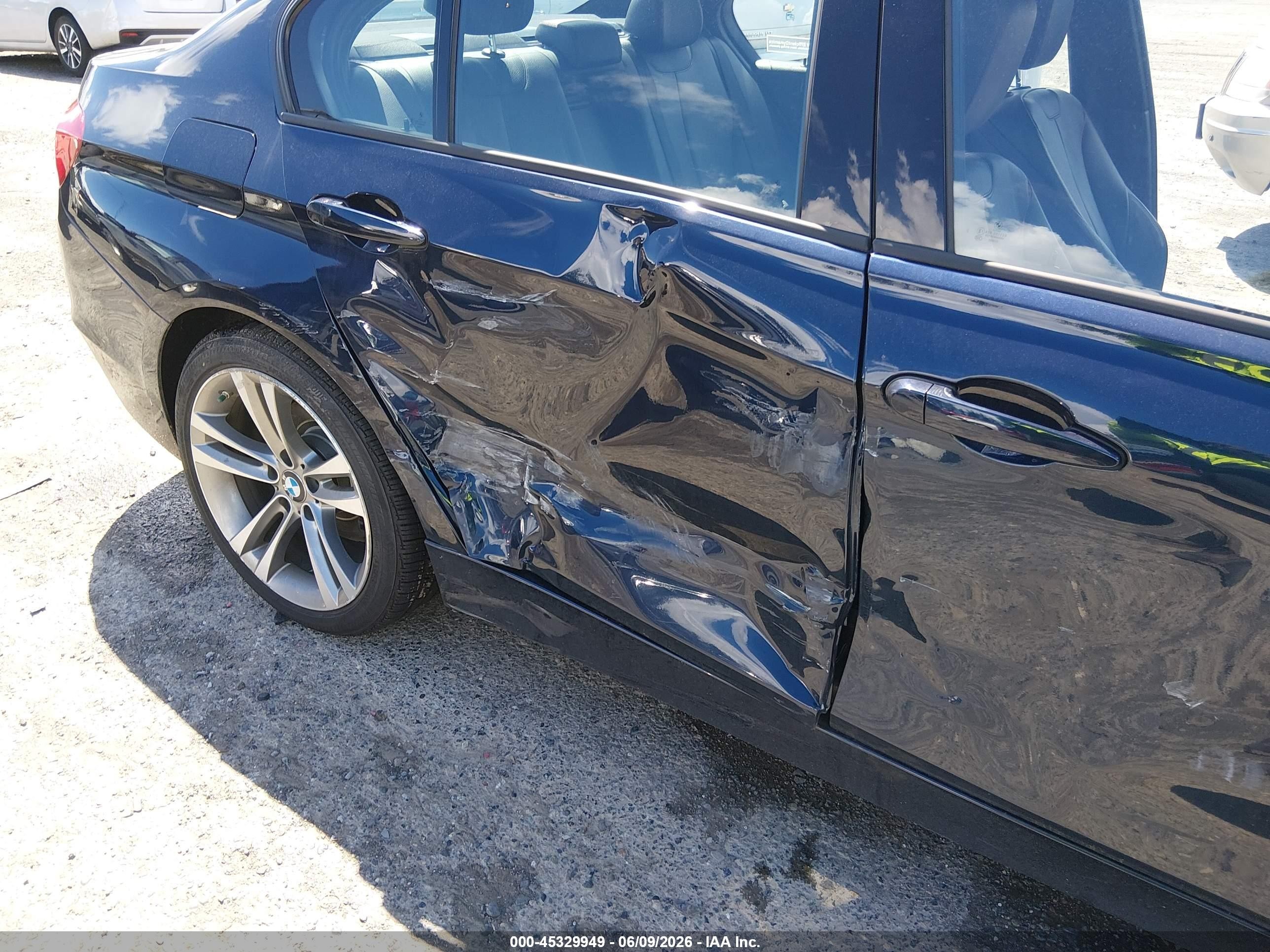 2012 Bmw 328i Navy vin: WBA3A5C5XCF341807