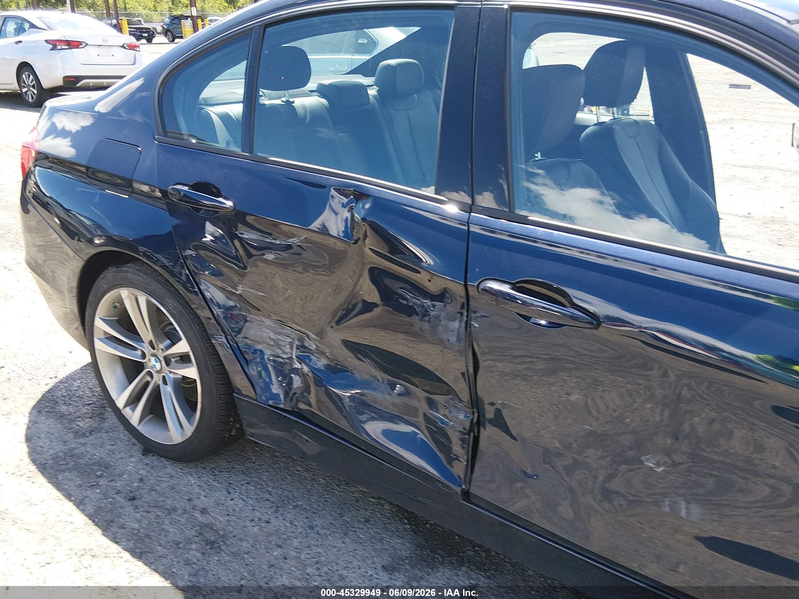 2012 Bmw 328i Navy vin: WBA3A5C5XCF341807