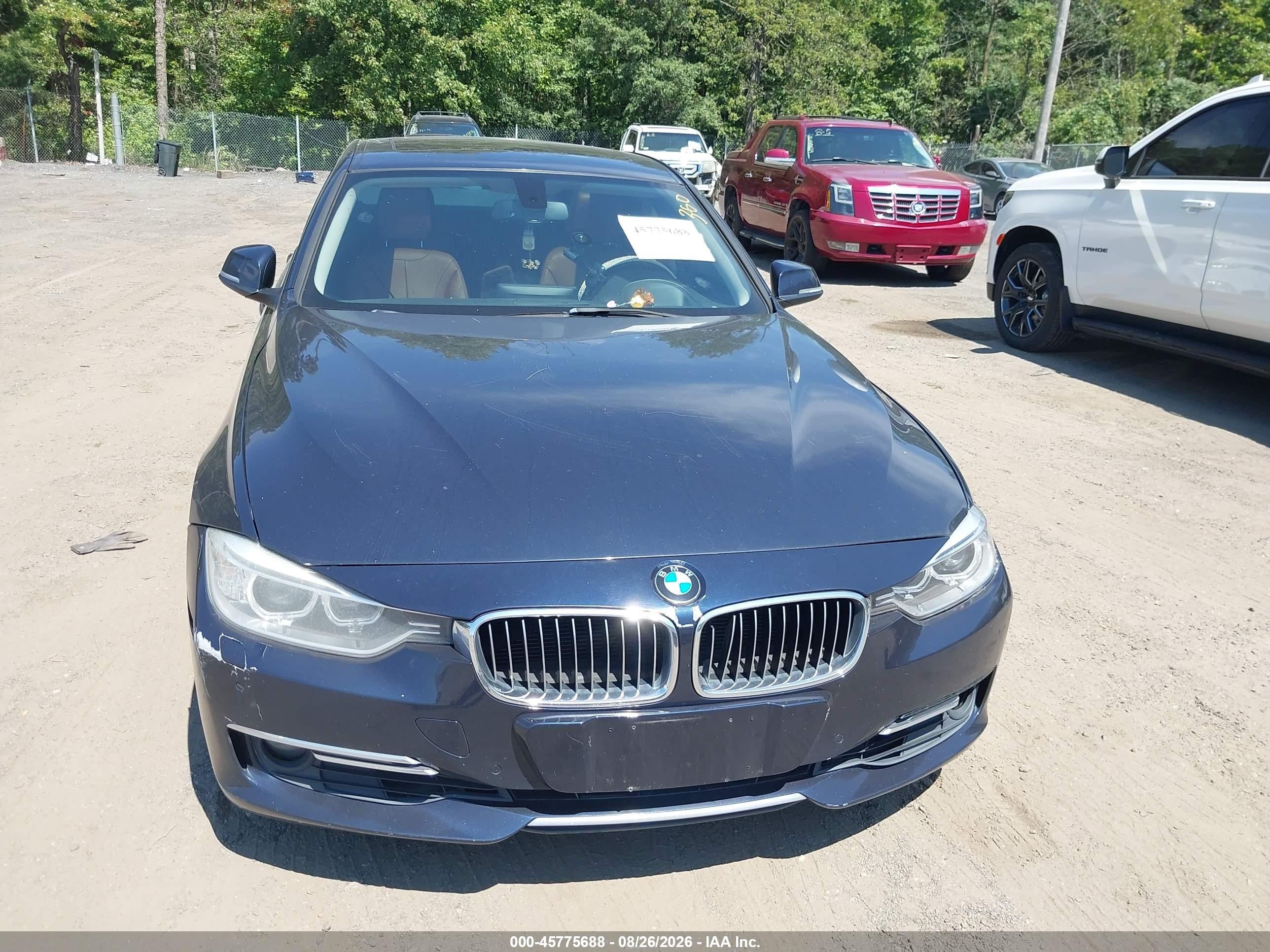 2012 Bmw 328i   Синий vin: WBA3A5C5XCFJ88586