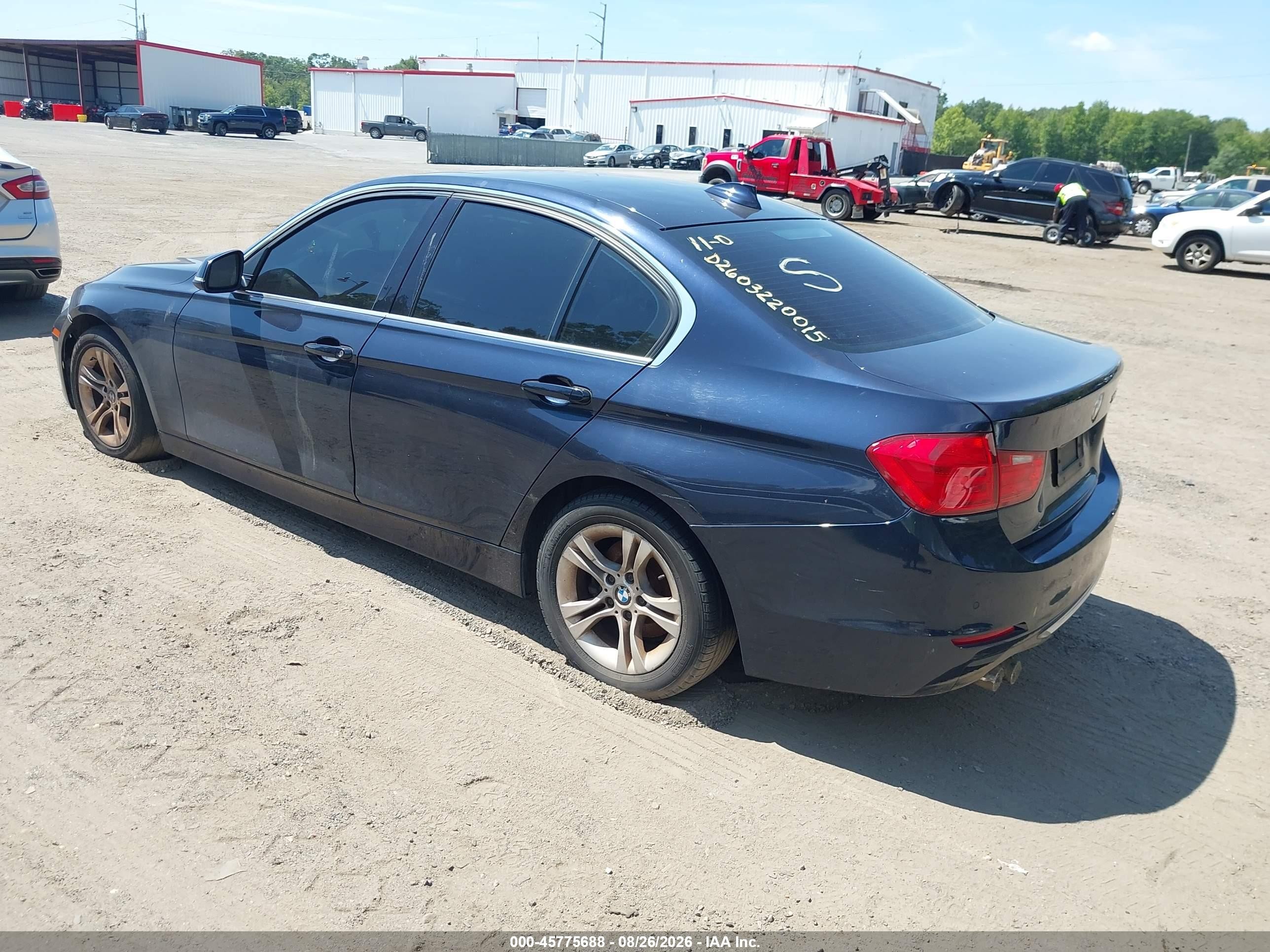 2012 Bmw 328i   Синий vin: WBA3A5C5XCFJ88586