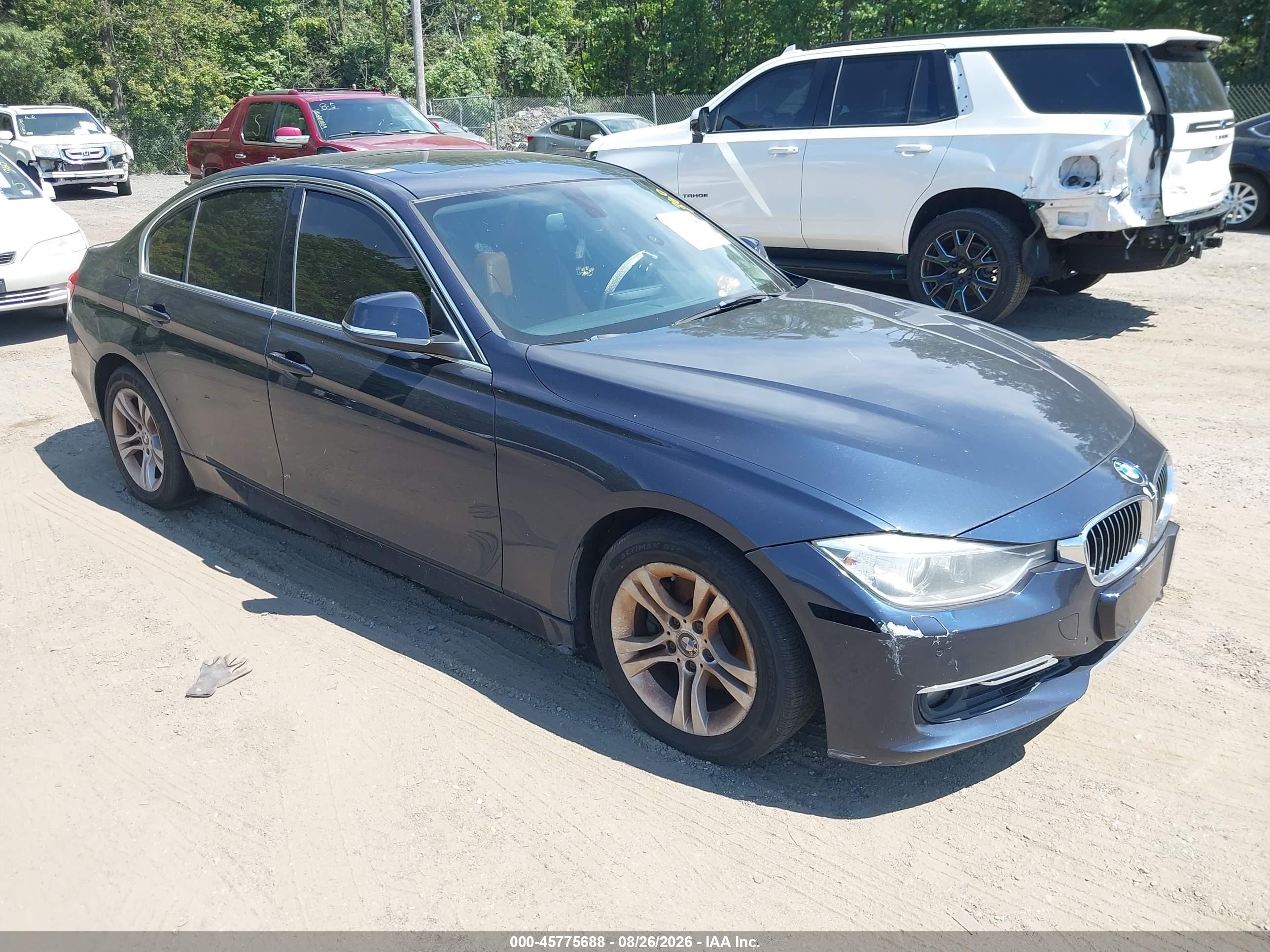 2012 Bmw 328i   Синий vin: WBA3A5C5XCFJ88586