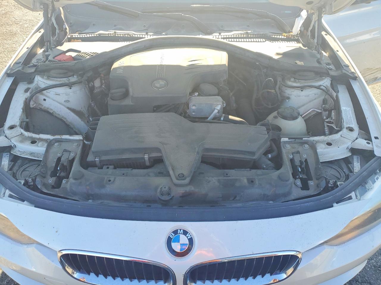 2013 Bmw 328 I White vin: WBA3A5C5XDF351495