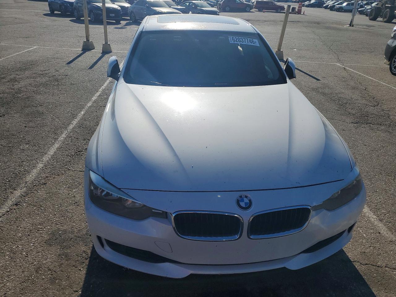 2013 Bmw 328 I White vin: WBA3A5C5XDF351495