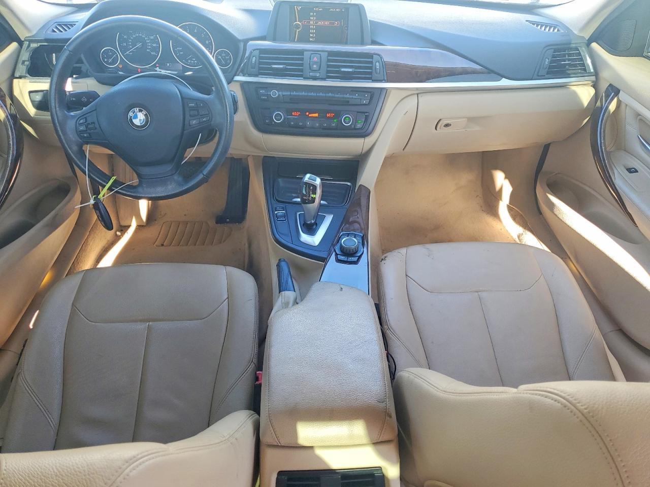 2013 Bmw 328 I White vin: WBA3A5C5XDF351495