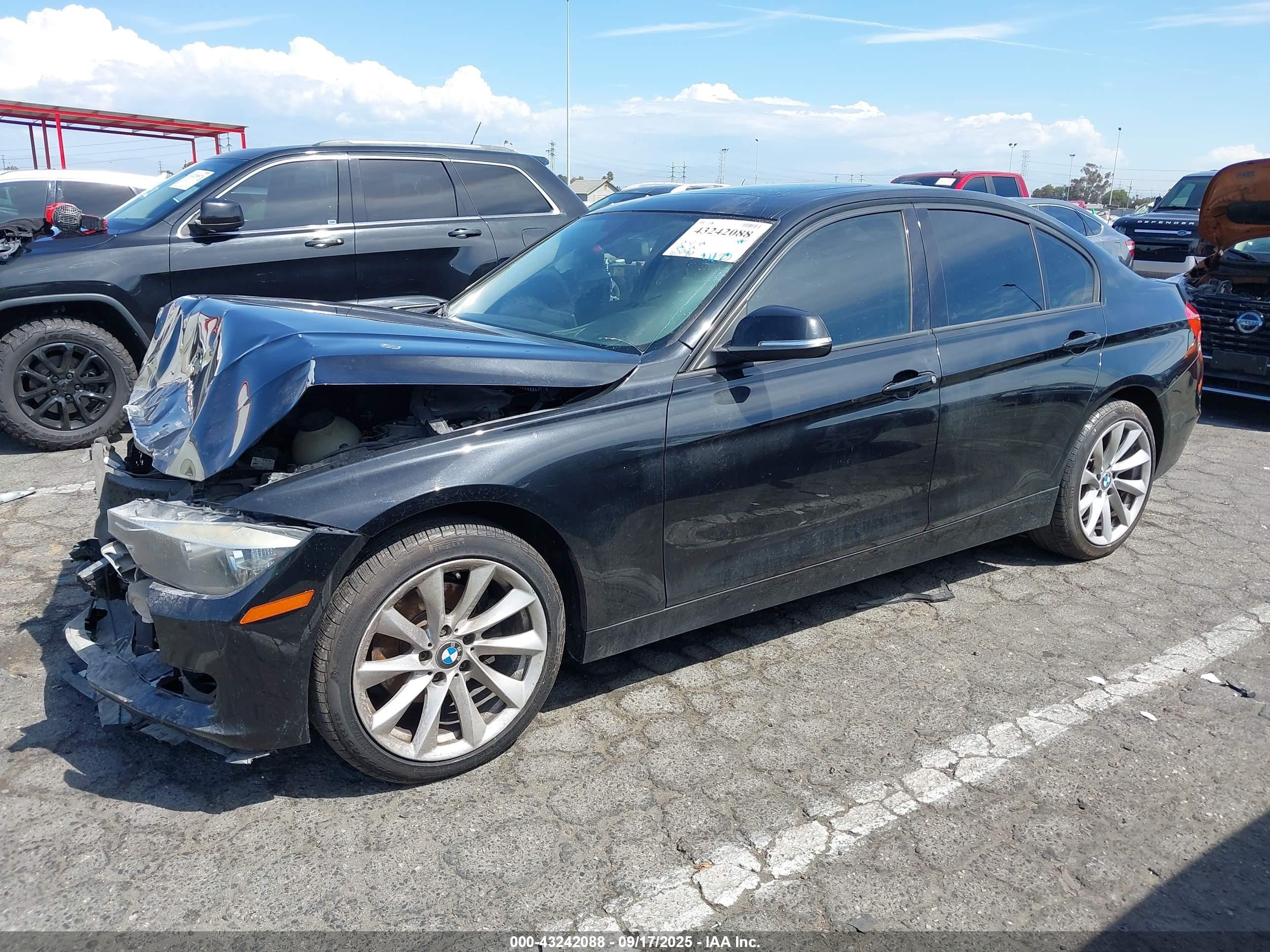 2013 Bmw 328i   Black vin: WBA3A5C5XDF353442