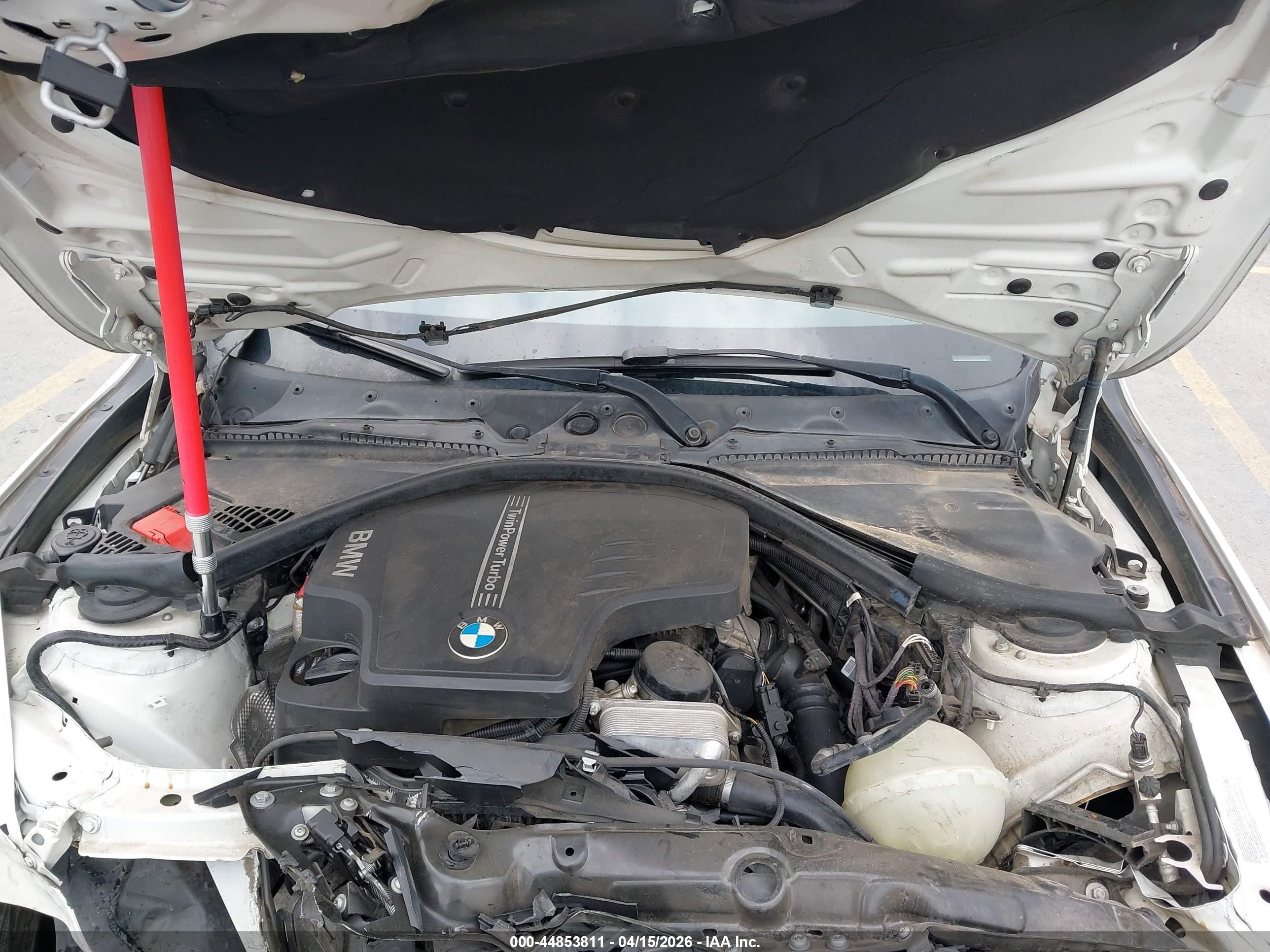 2013 Bmw 328i   White vin: WBA3A5C5XDF354025