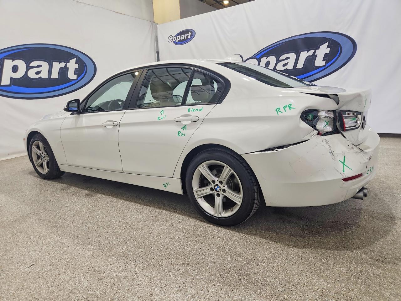 2013 Bmw 328 I White vin: WBA3A5C5XDF356714