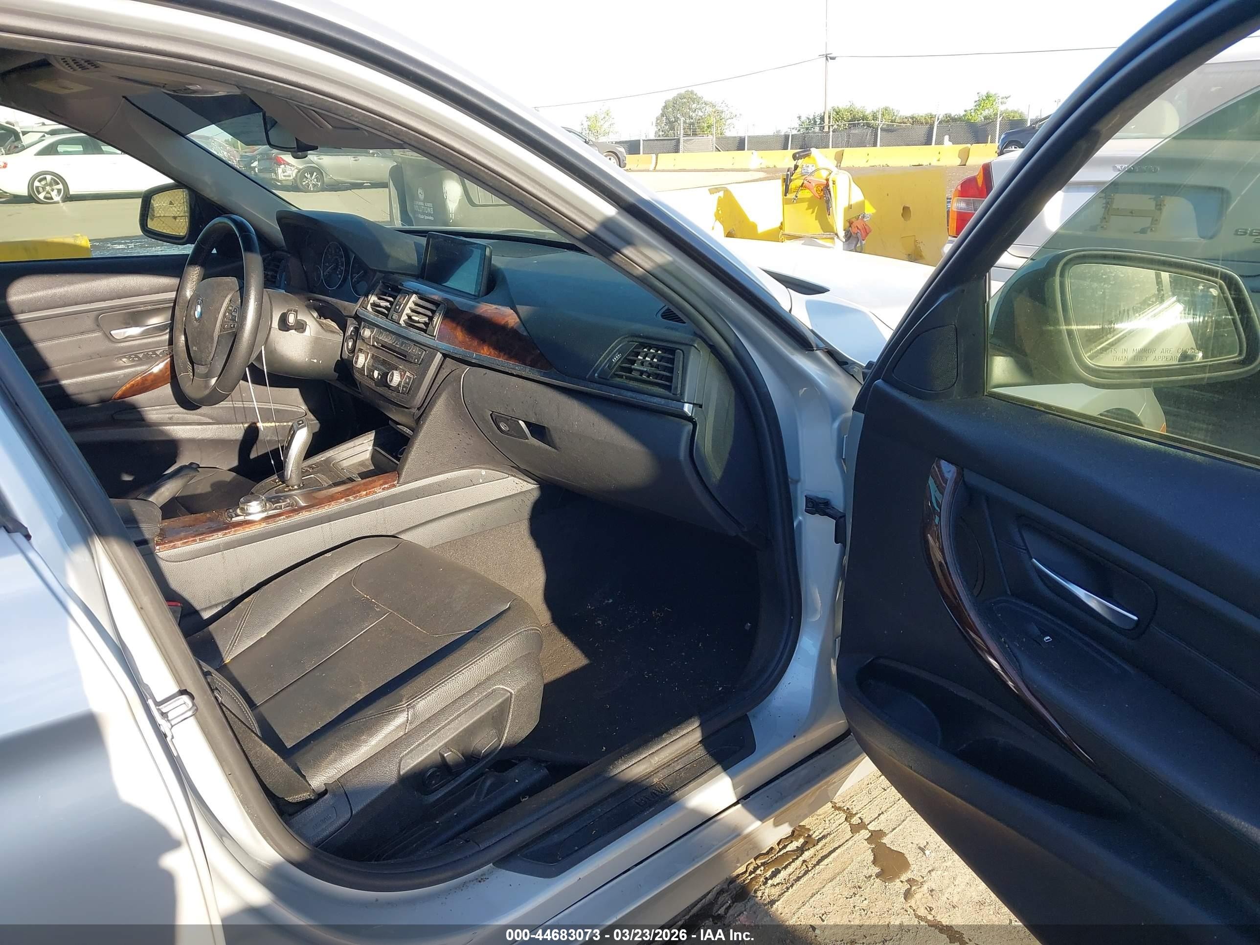 2013 Bmw 328i   Silver vin: WBA3A5C5XDF603553
