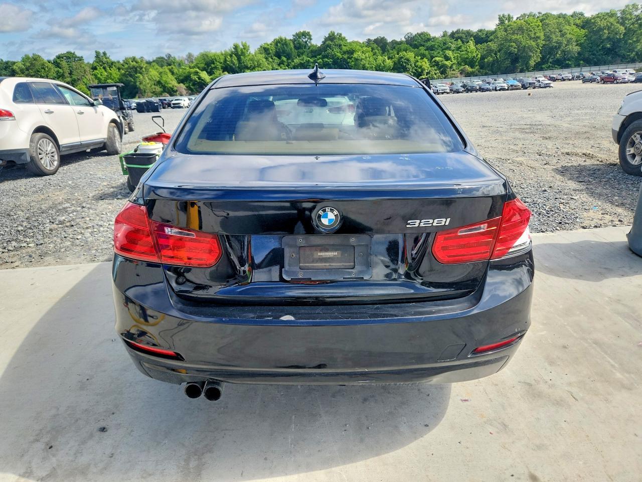 2014 Bmw 328 I Black vin: WBA3A5C5XEJ463437
