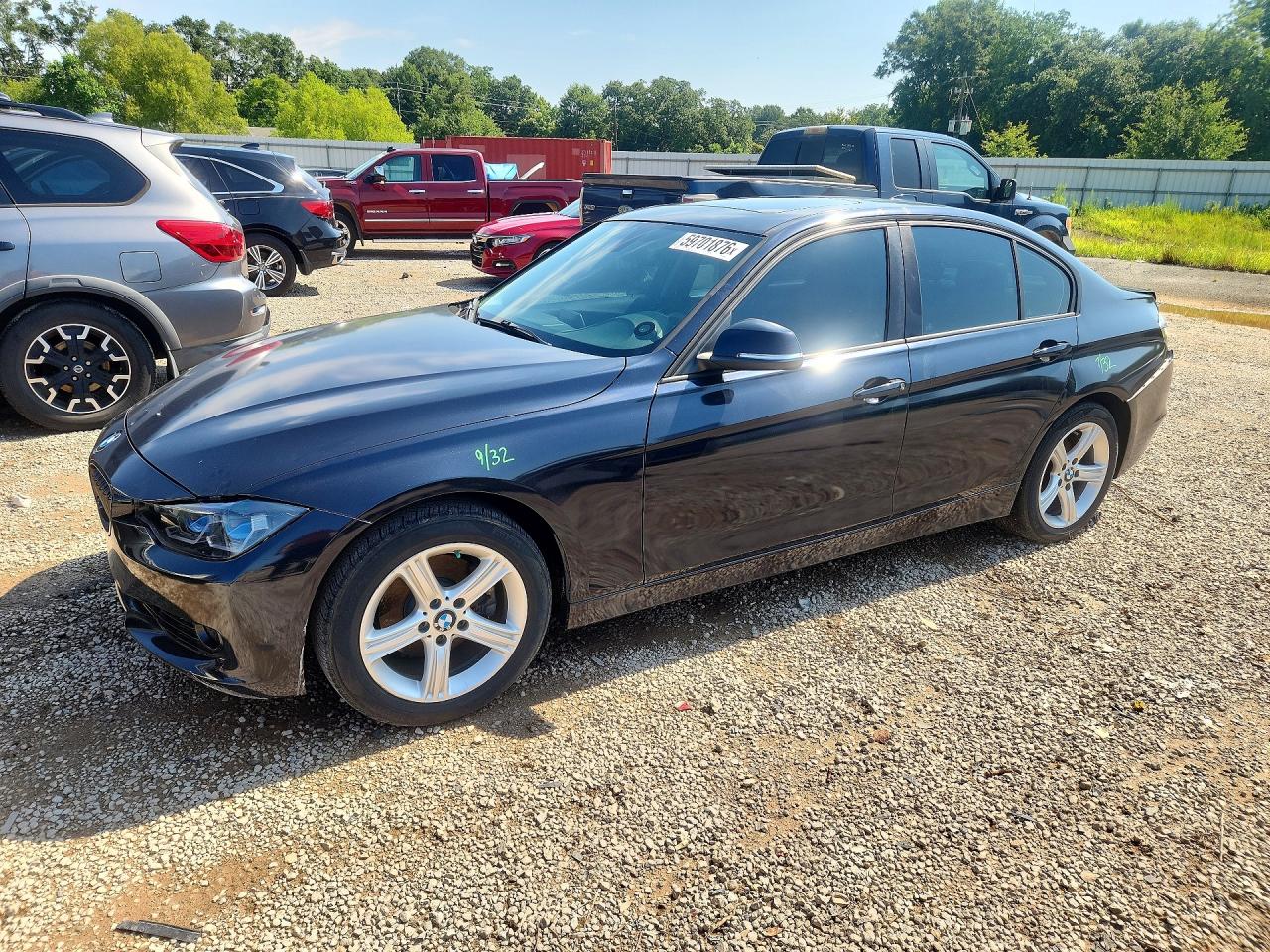 2014 Bmw 328 I Black vin: WBA3A5C5XEJ463549