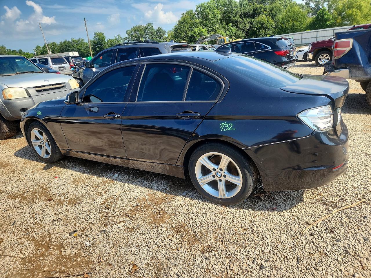 2014 Bmw 328 I Black vin: WBA3A5C5XEJ463549