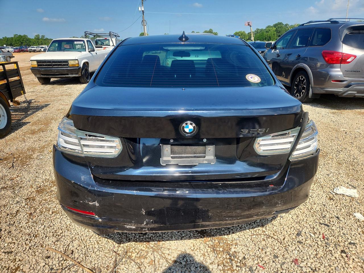 2014 Bmw 328 I Black vin: WBA3A5C5XEJ463549