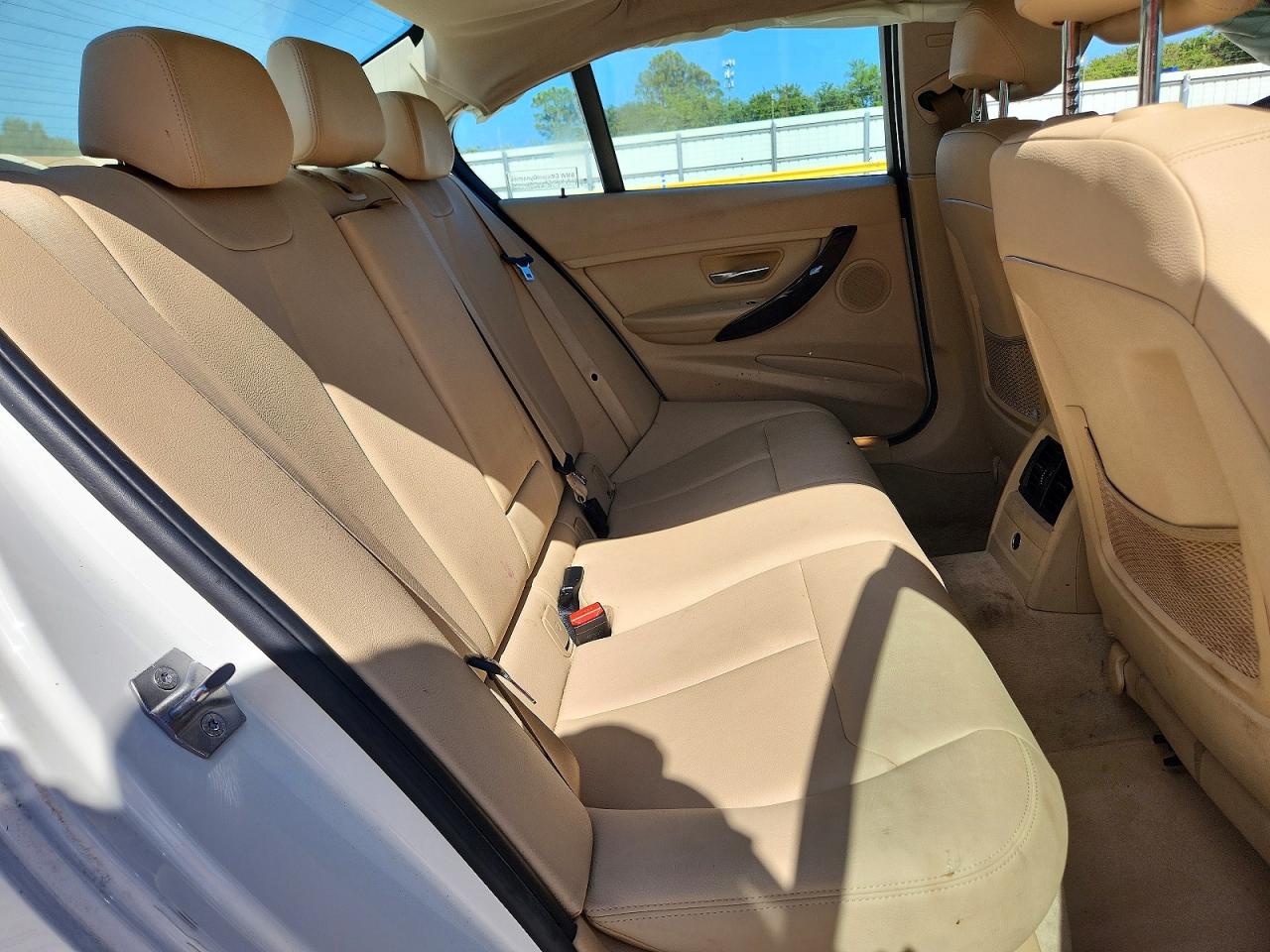 2014 Bmw 328 I White vin: WBA3A5C5XEP602169