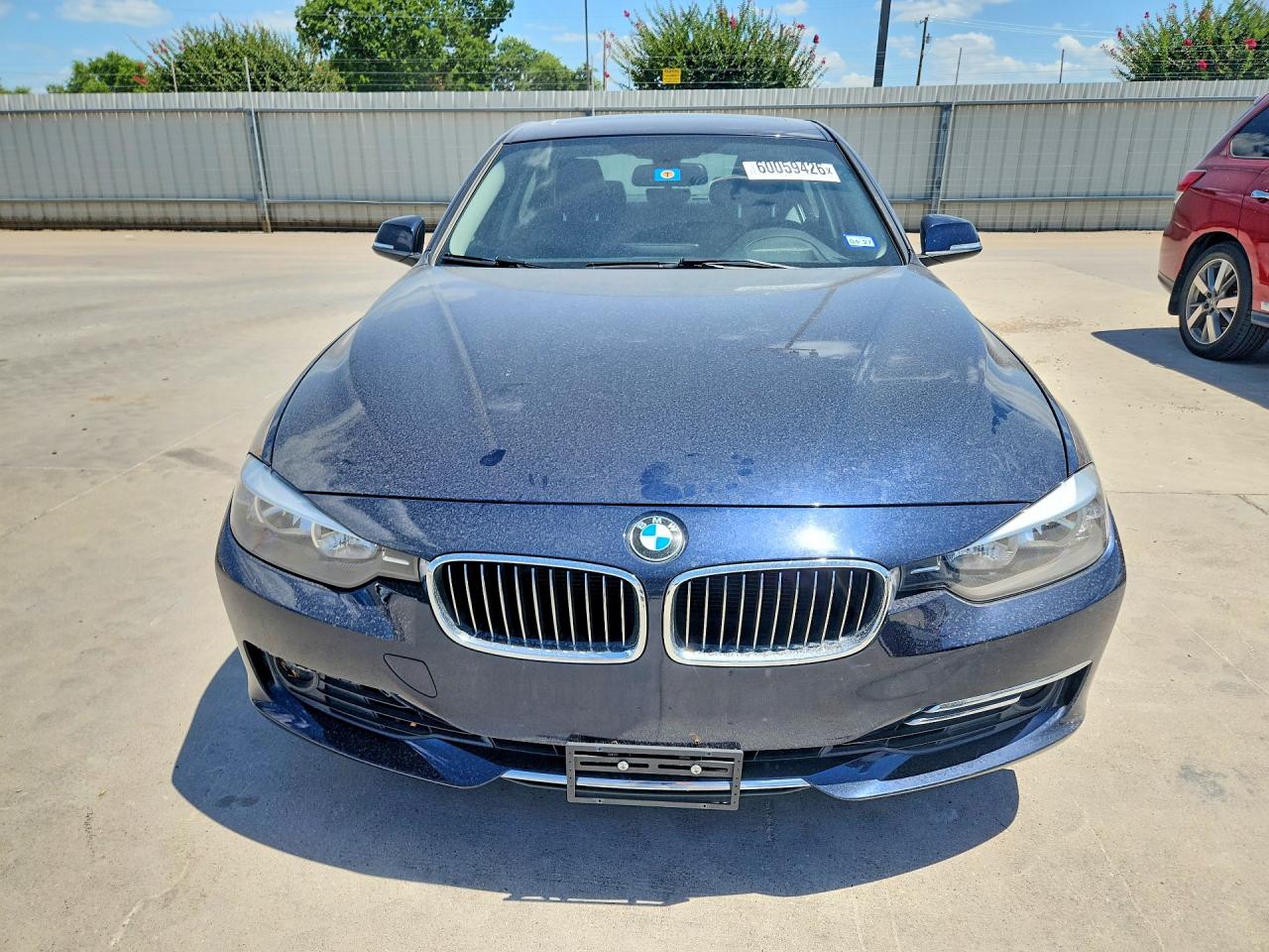 2015 Bmw 328 I Blue vin: WBA3A5C5XFF609808
