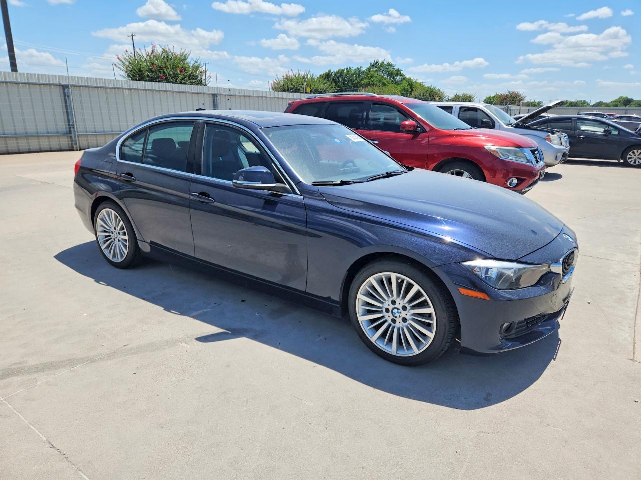 2015 Bmw 328 I Blue vin: WBA3A5C5XFF609808