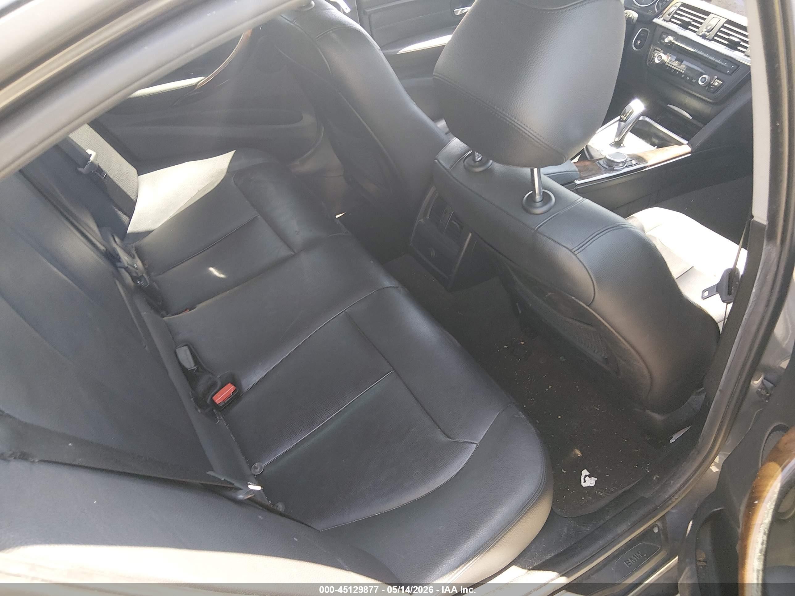 2015 Bmw 328i Gray vin: WBA3A5C5XFP605560