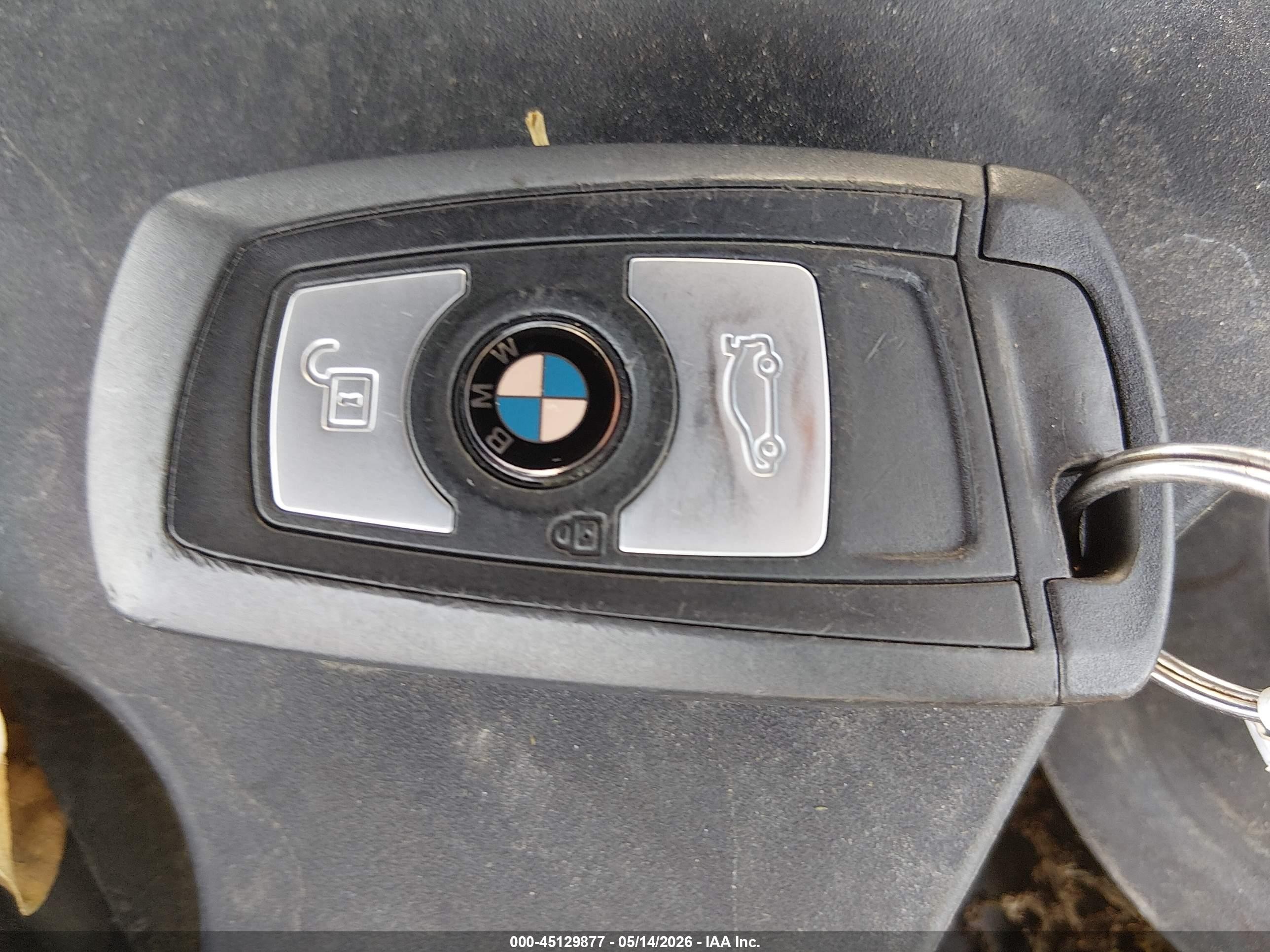 2015 Bmw 328i Gray vin: WBA3A5C5XFP605560