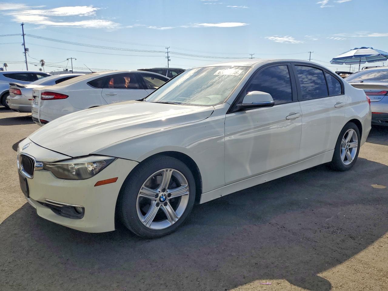 2012 Bmw 328 I White vin: WBA3A5G50CNN65782