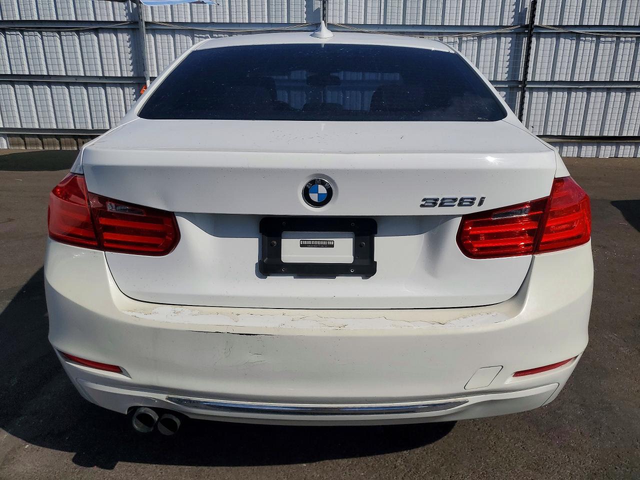 2012 Bmw 328 I White vin: WBA3A5G50CNN65782