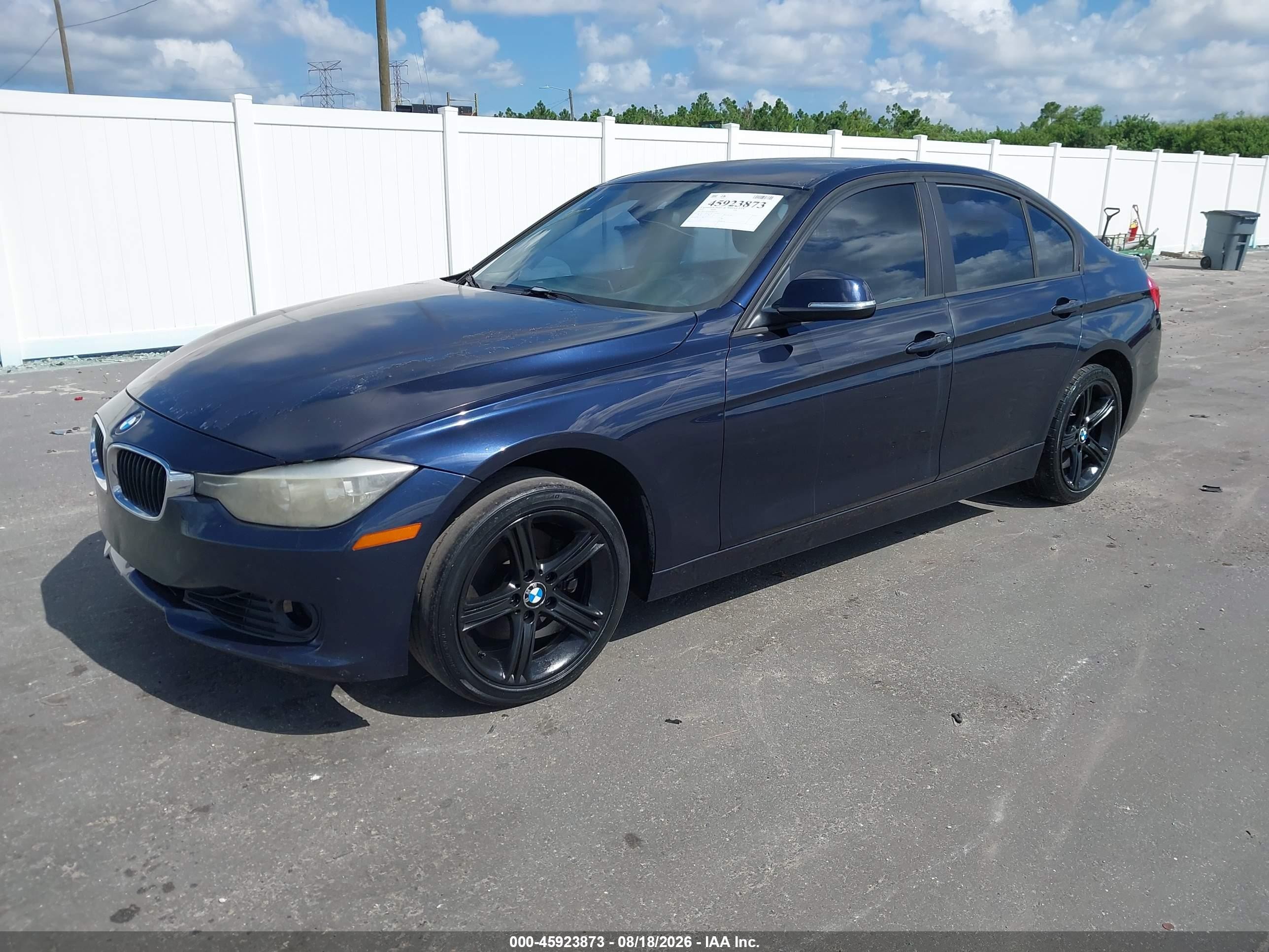 2013 Bmw 328i   Blue vin: WBA3A5G50DNP23104