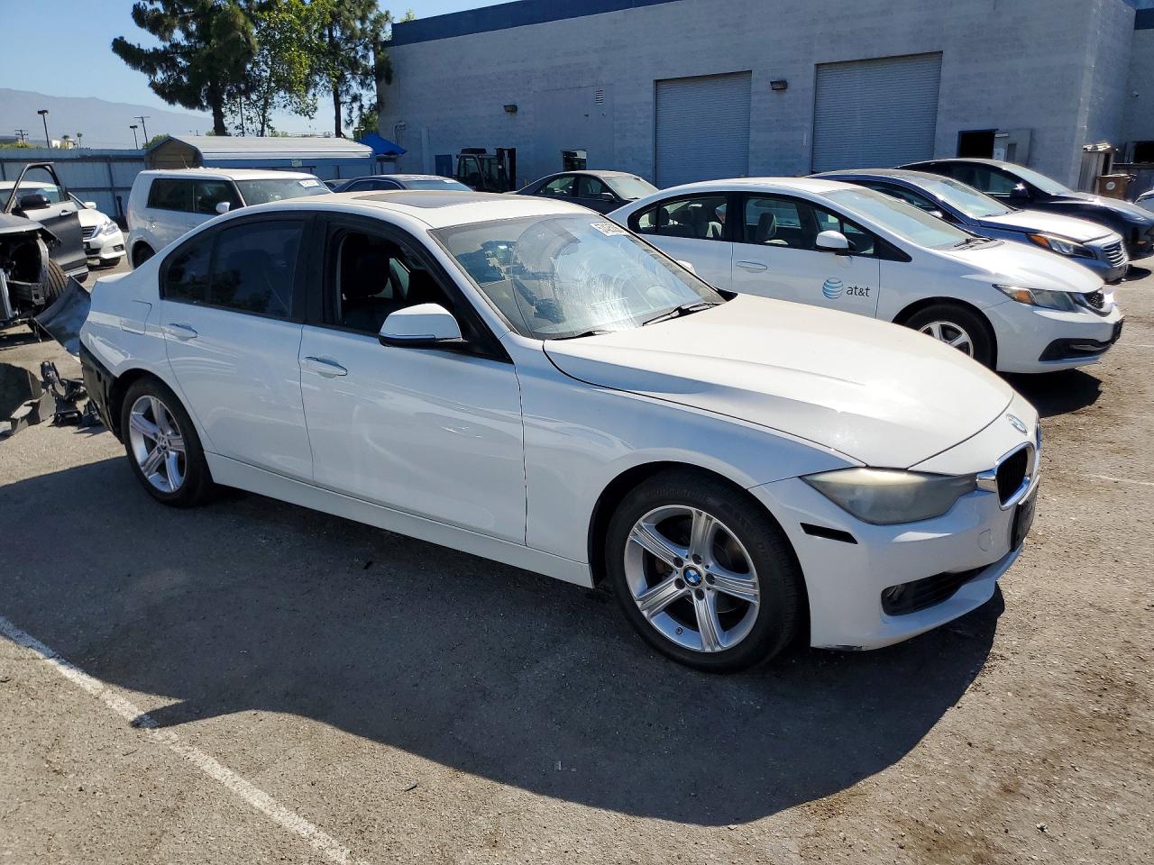2013 Bmw 328 I White vin: WBA3A5G50DNP23555